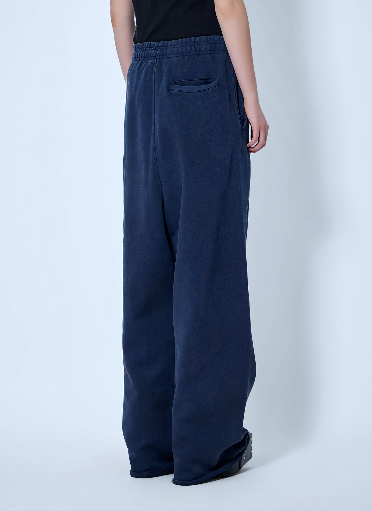Elasticated waist relaxed trousers