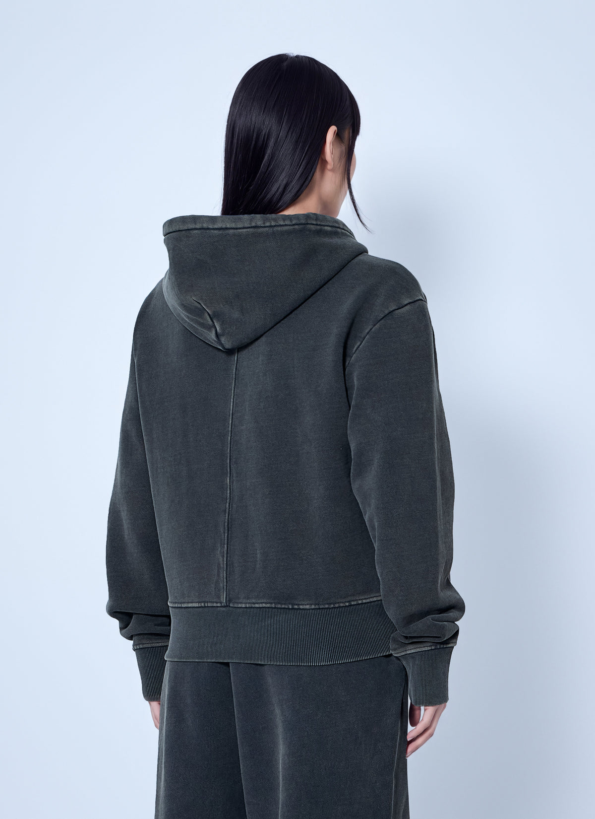 Zip-up hoodie