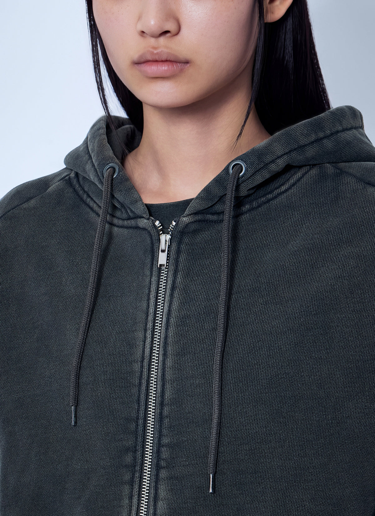 Zip-up hoodie
