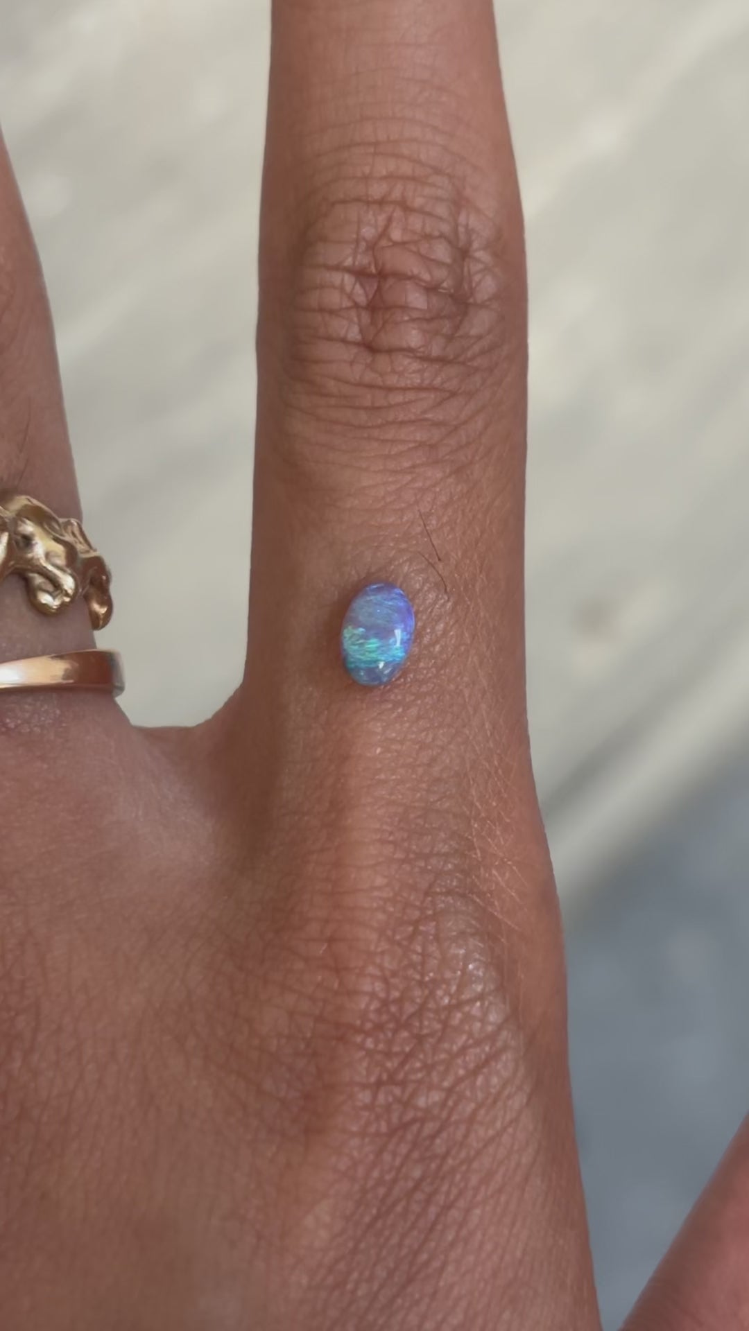 Itty bitty ring - choose your stone