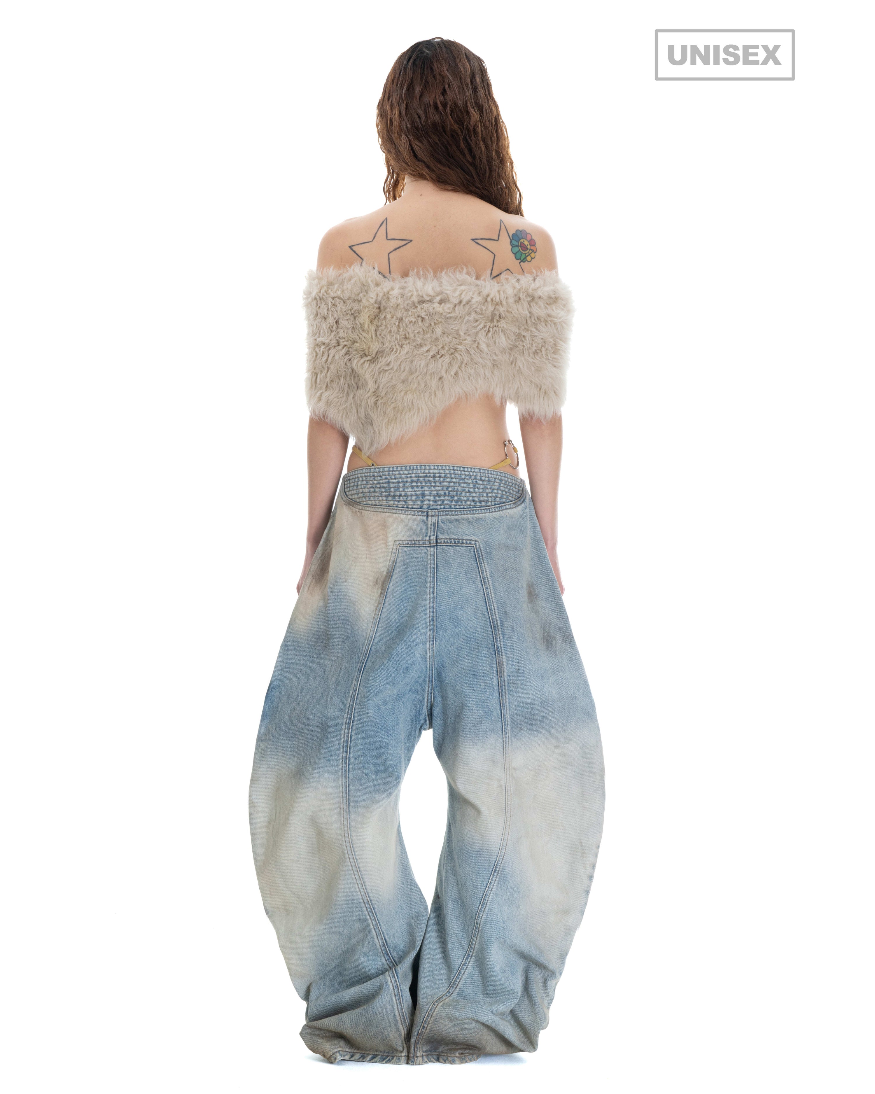 Wreck juice- denim trouser- lb
