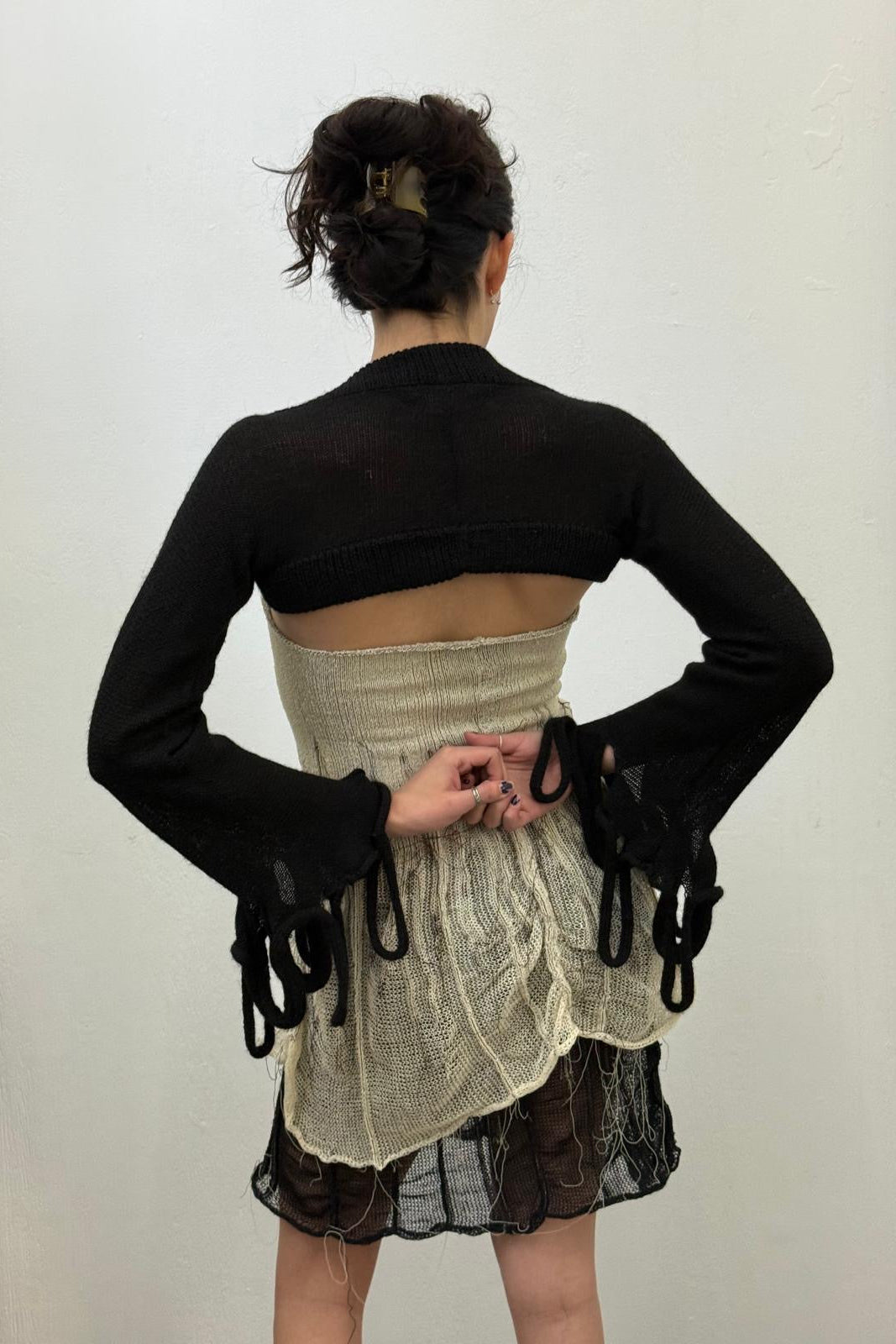 Swiggle bolero (black)
