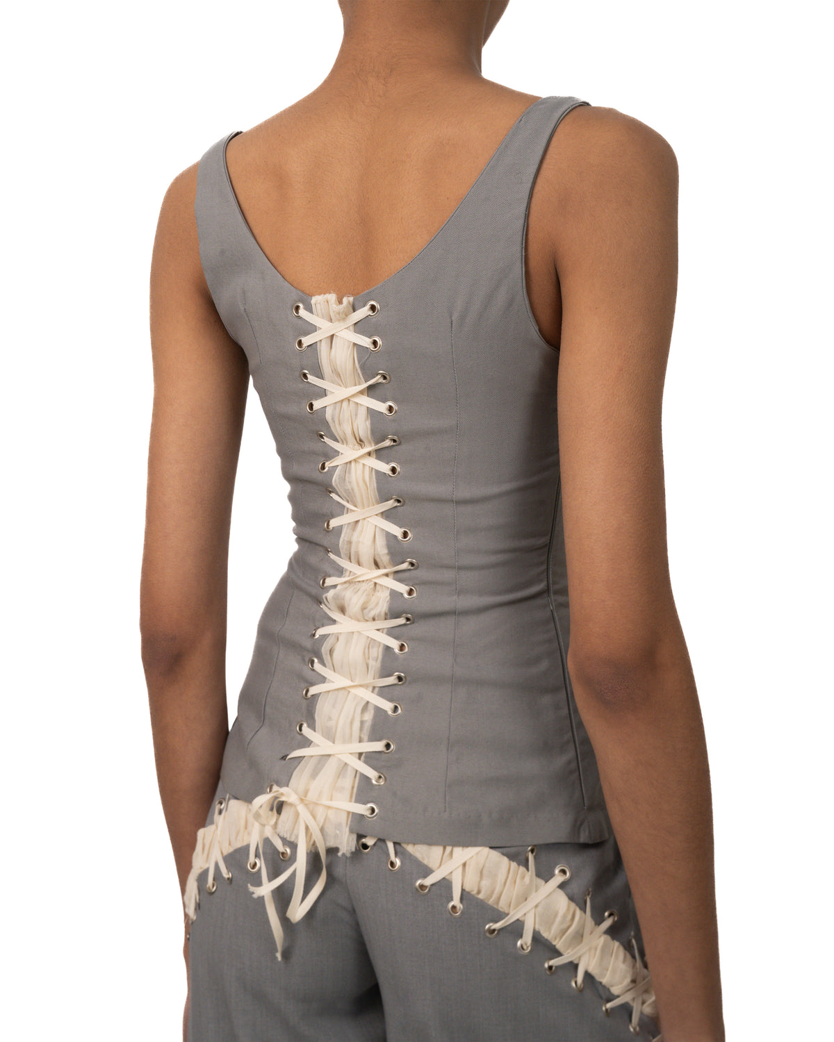 Bursting corset top