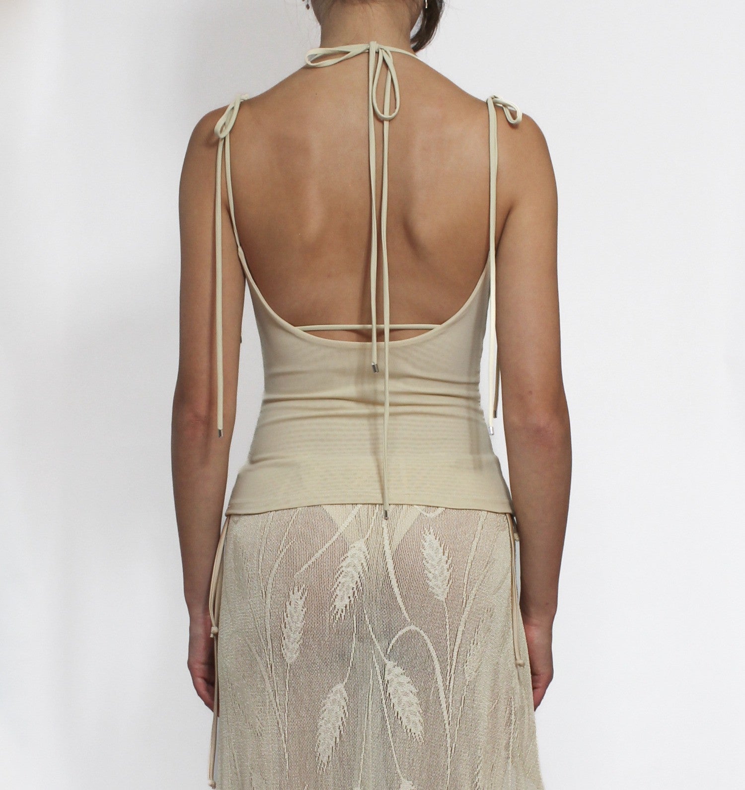 Body form mesh cami