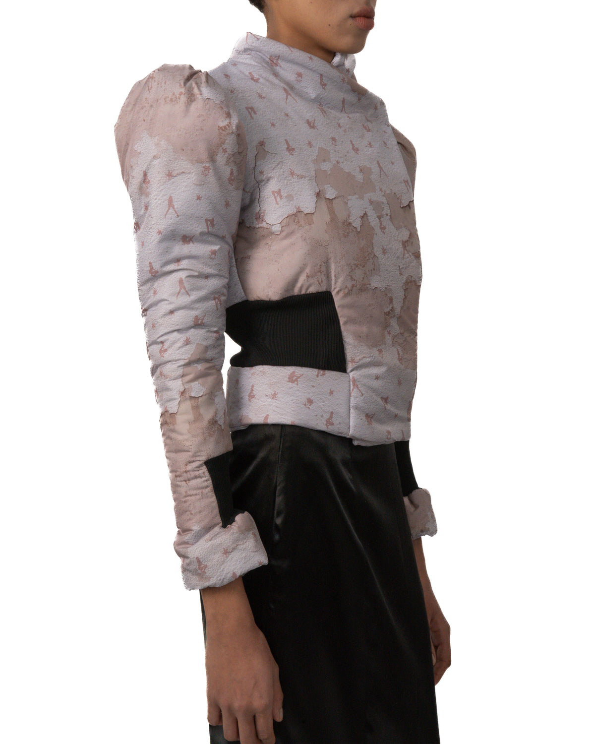 Victorian wall print jacket