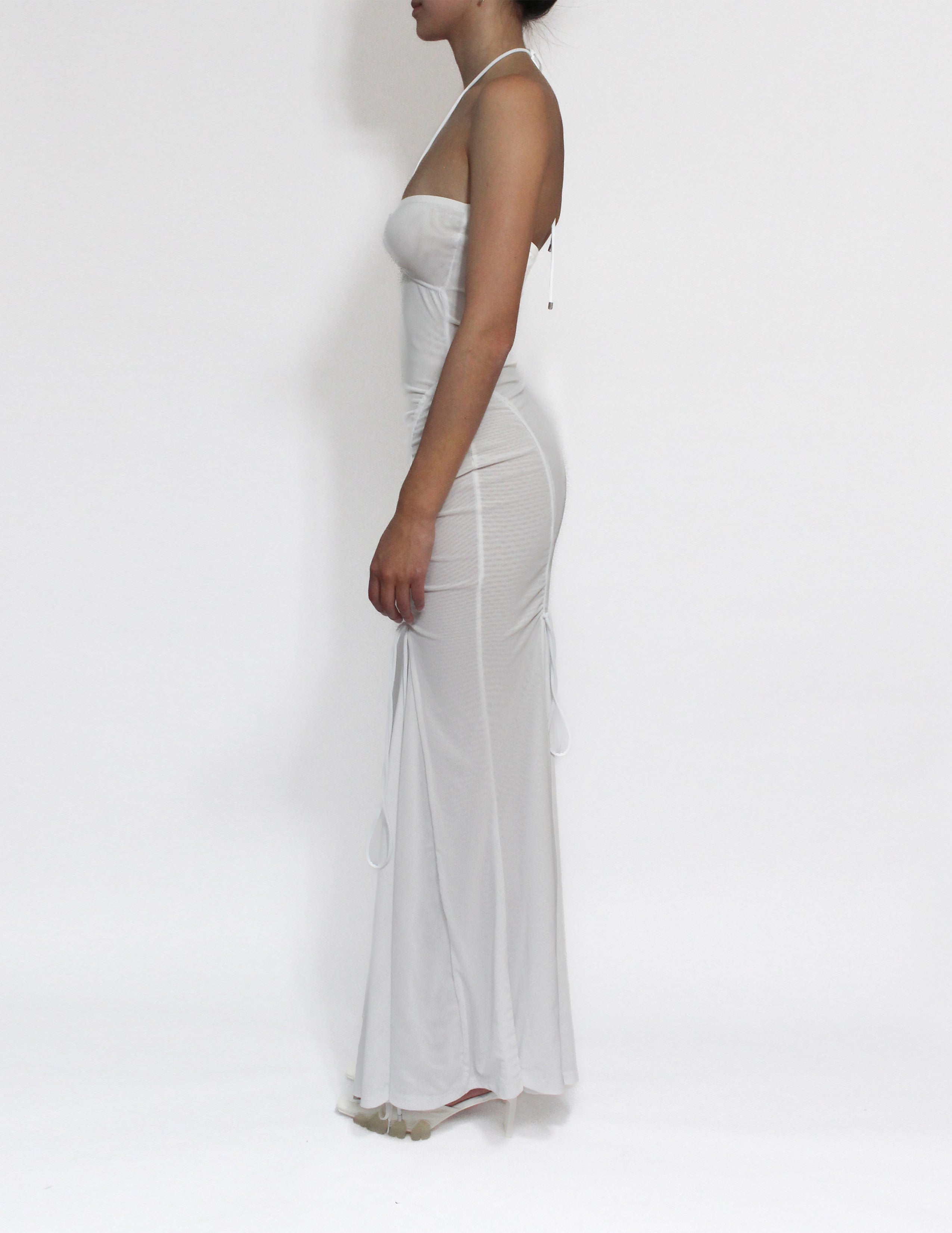 Ellipse mesh gown