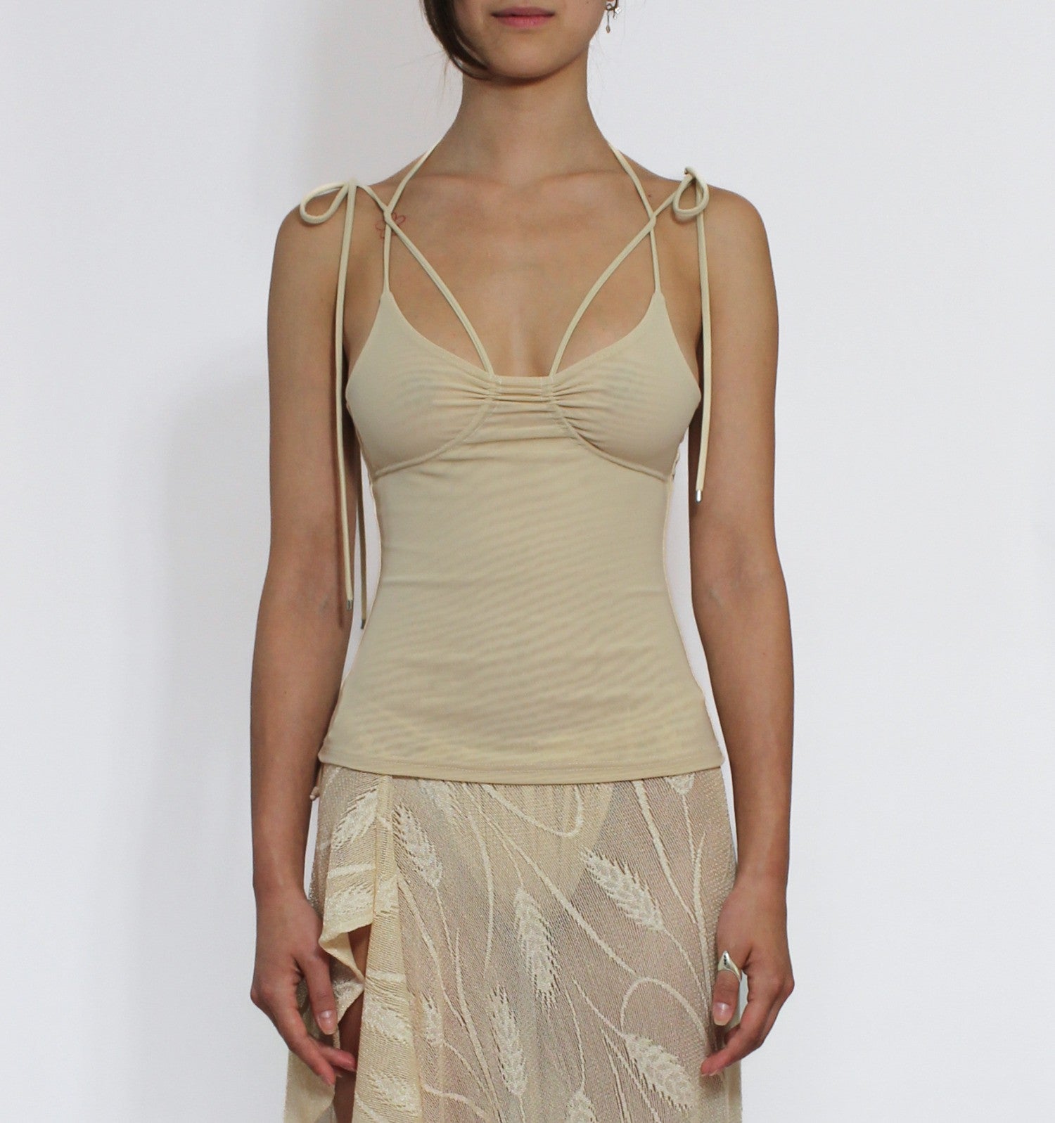 Body form mesh cami