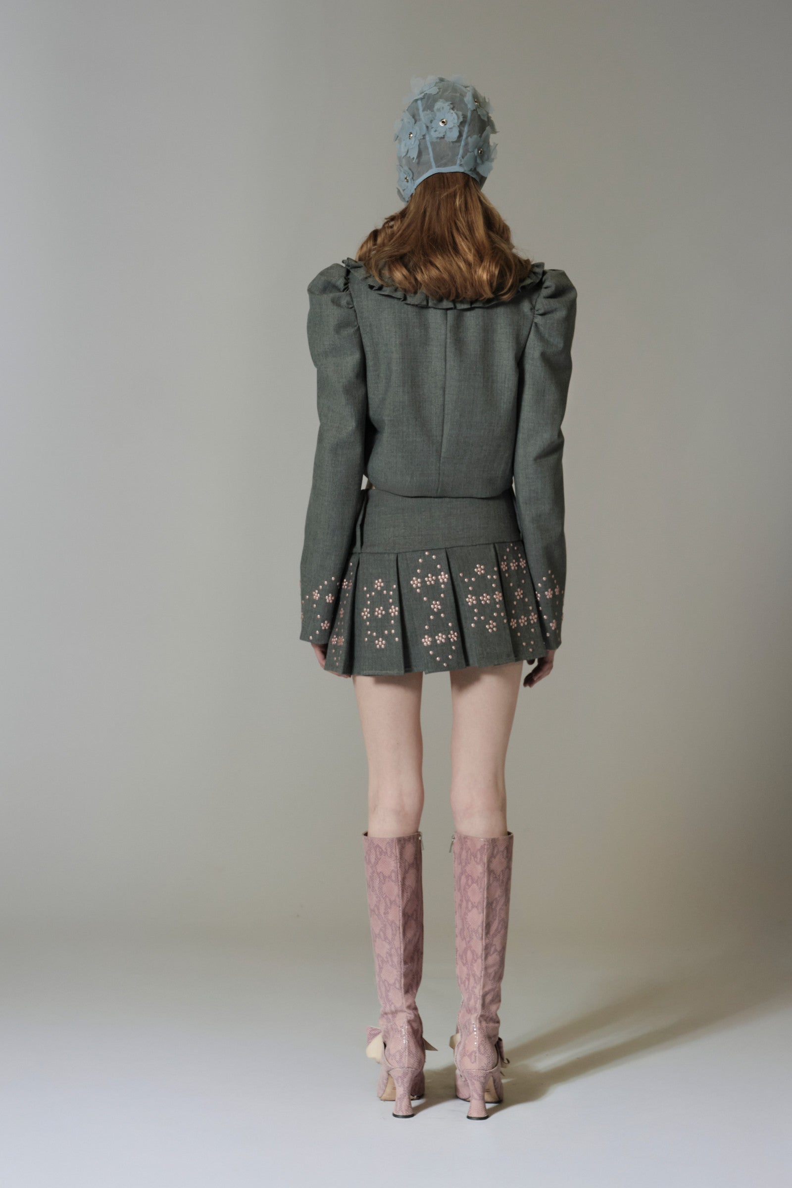Sam pleated skirt