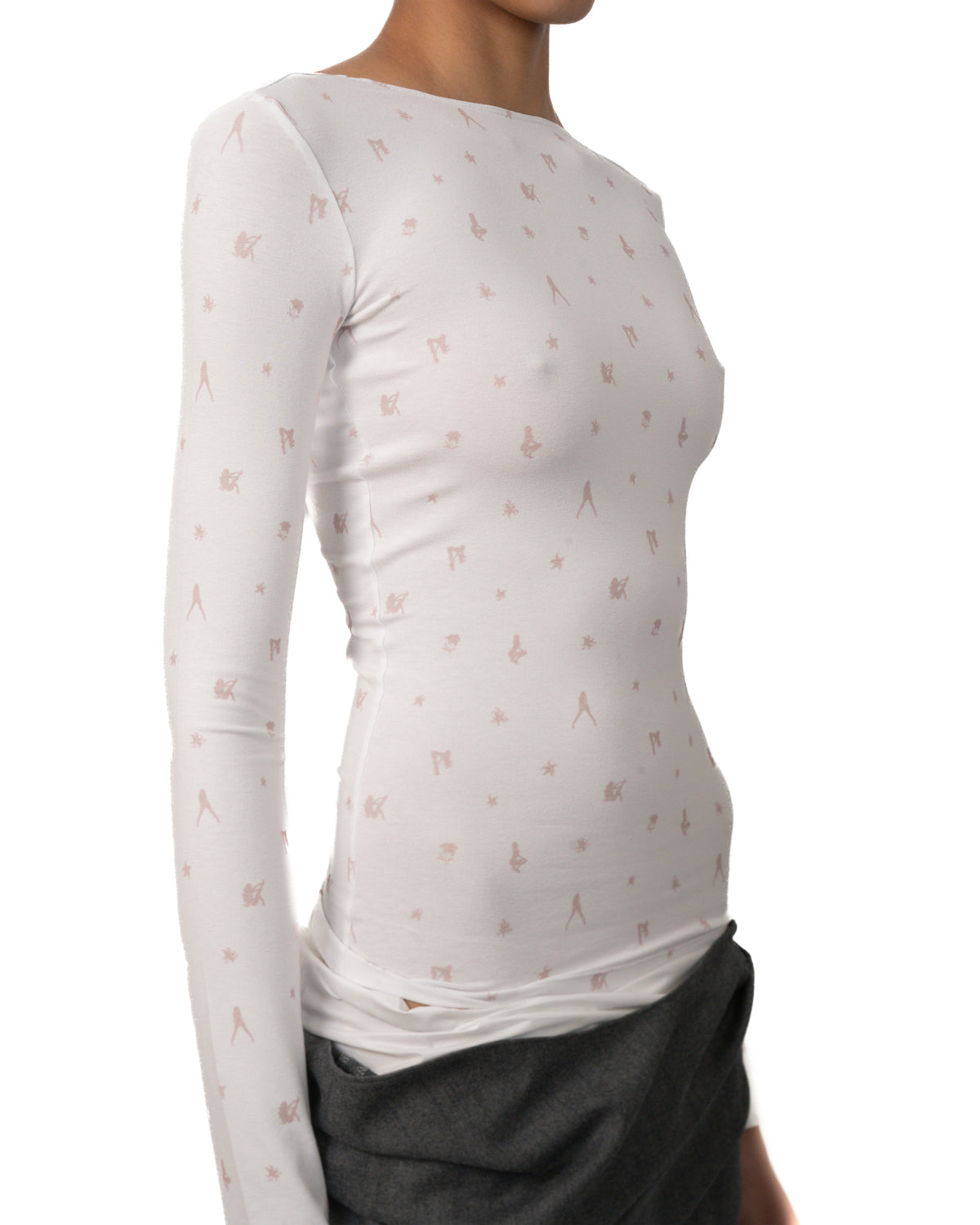 Girls print longsleeve