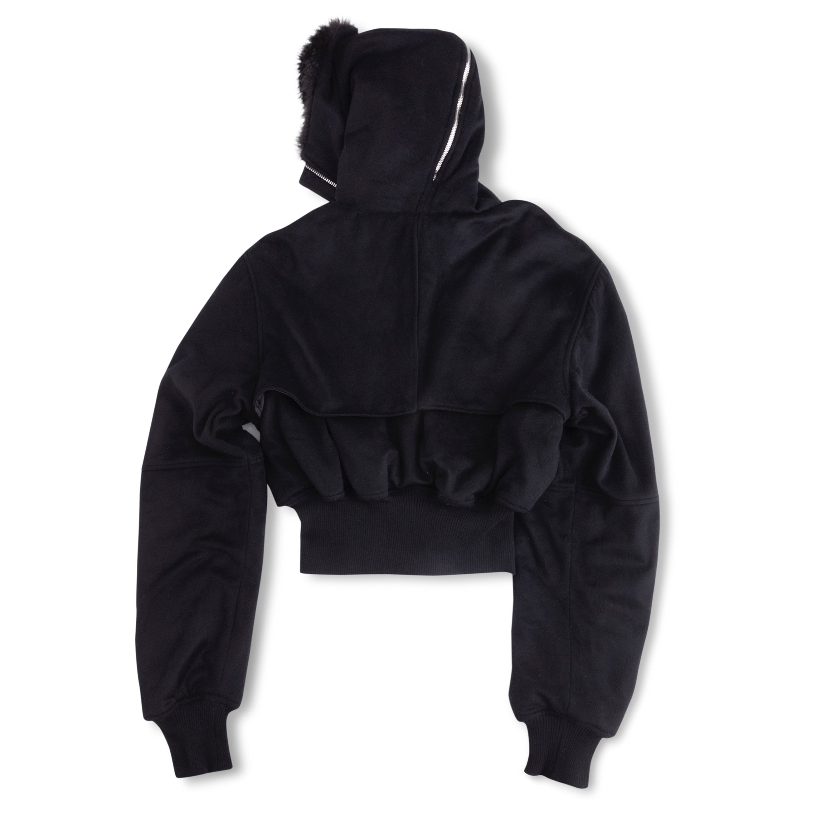 Wool-blend n2b in black