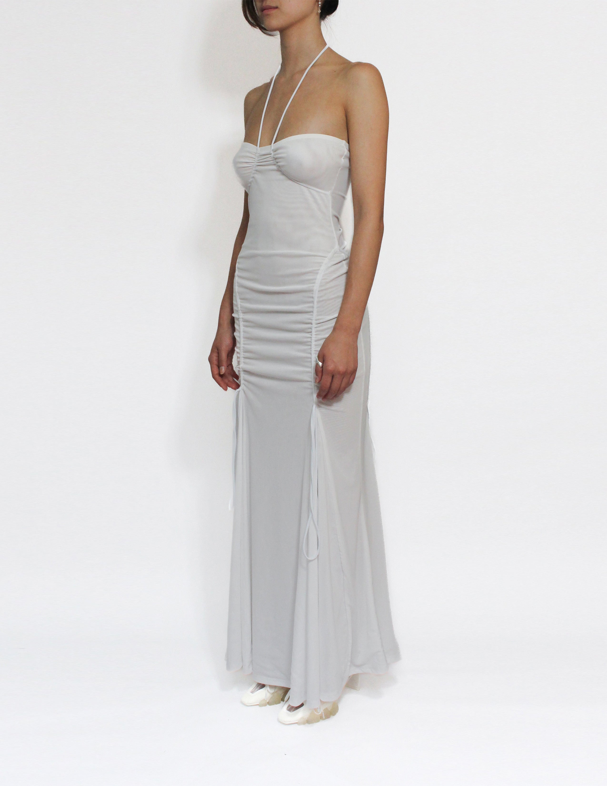 Ellipse mesh gown
