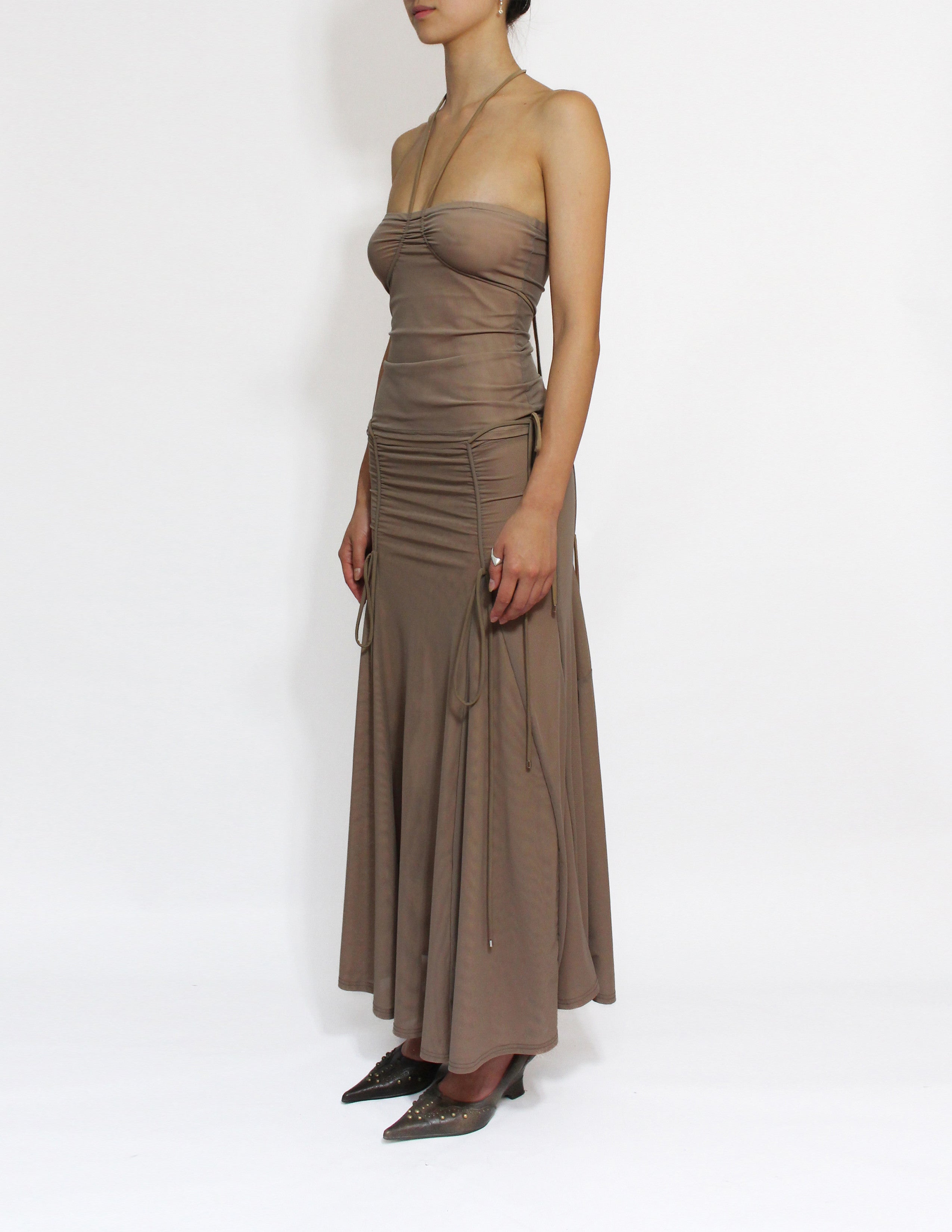 Body form maxi skirt