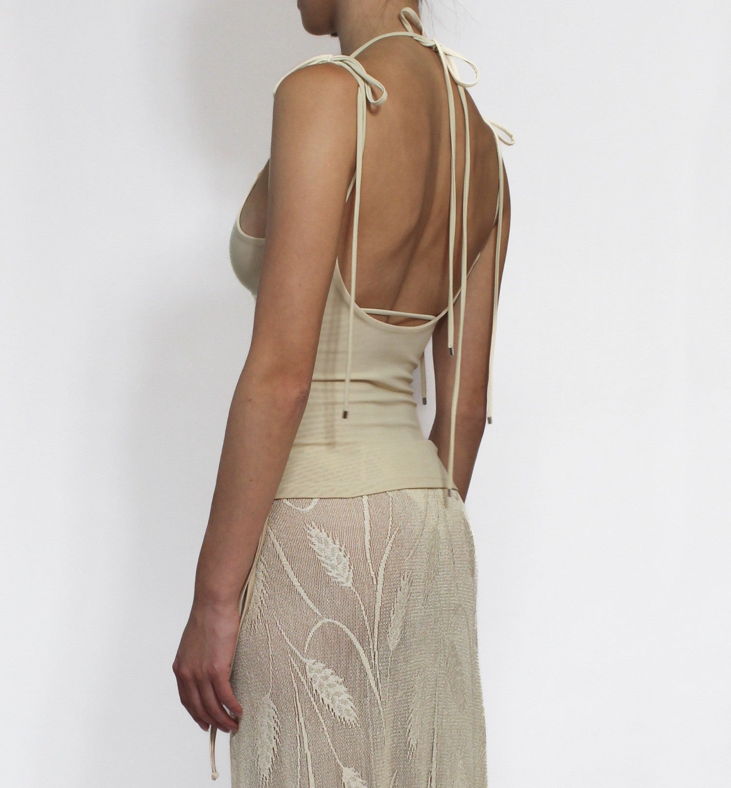 Body form mesh cami