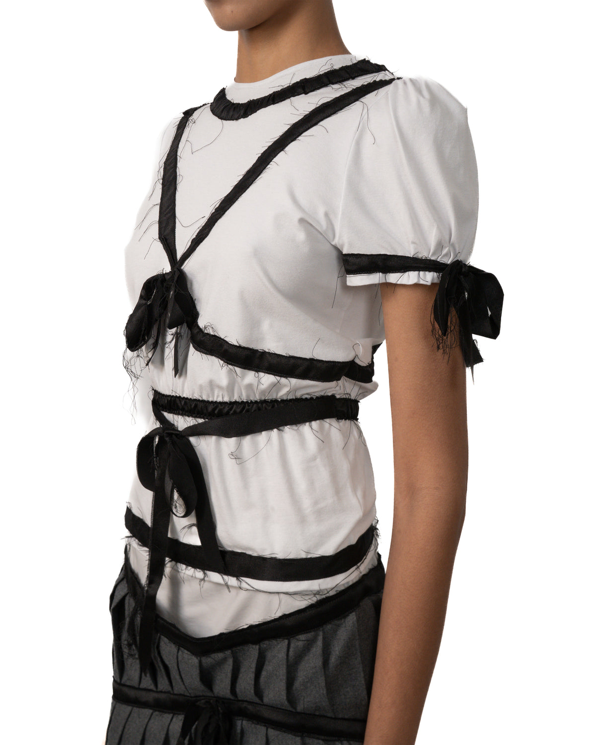 Bow ribbon tshirt