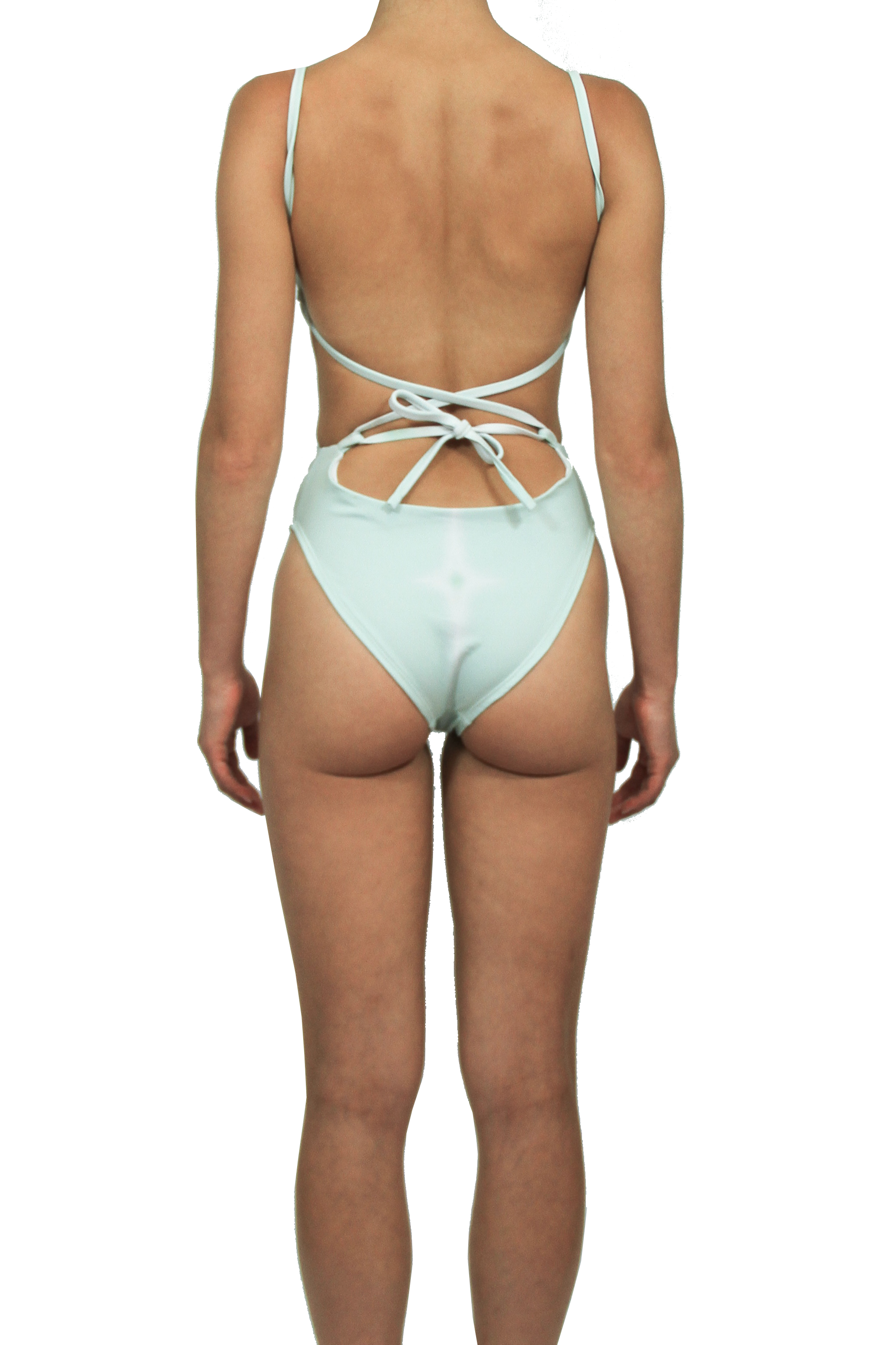 Heavenly body backless one piece