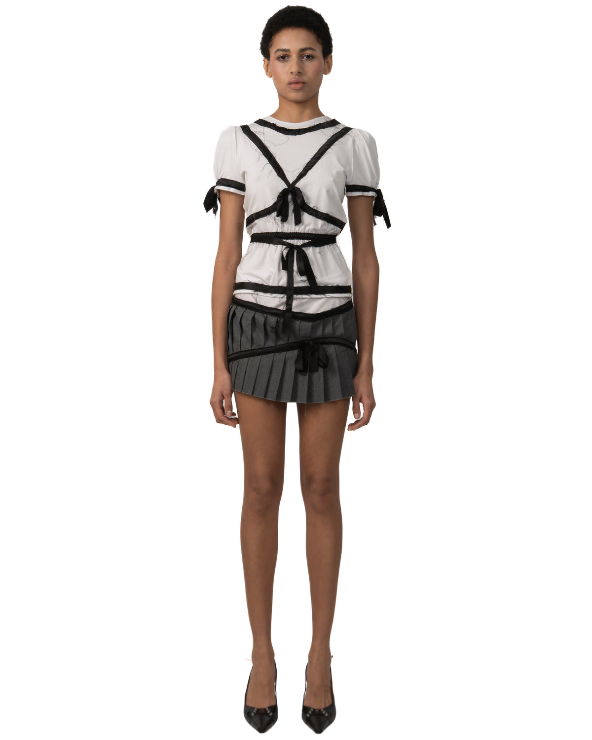 Bow ribbon tshirt