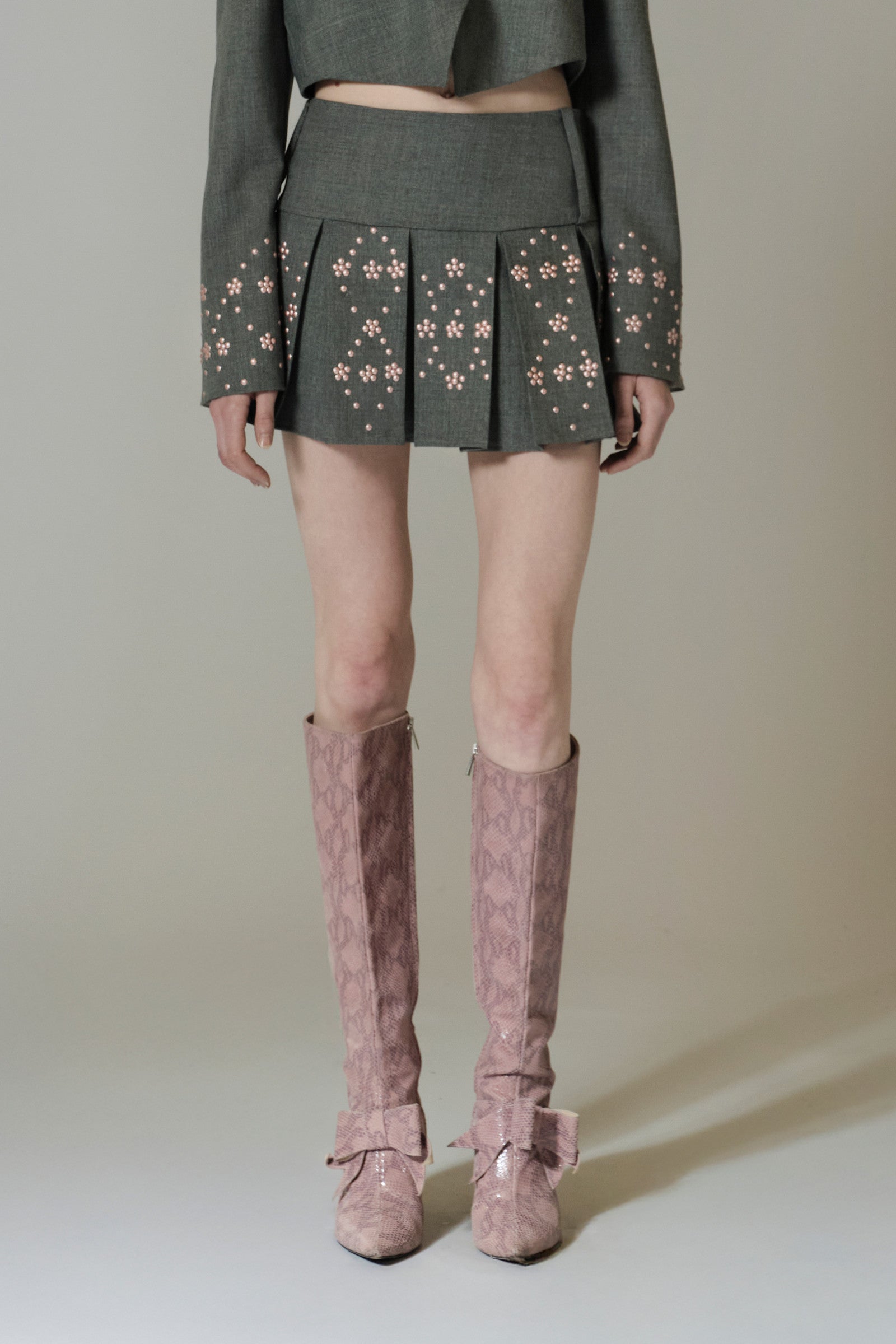 Sam pleated skirt