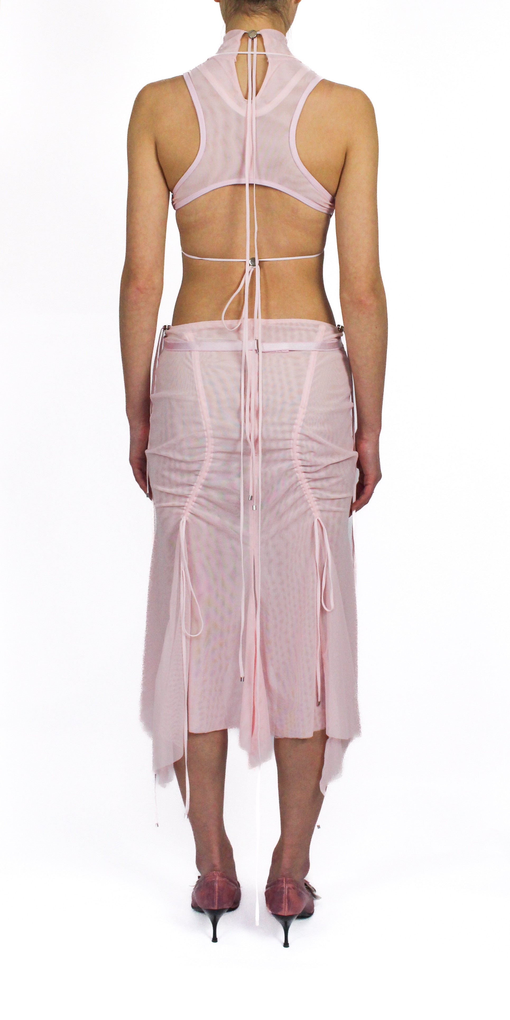 Momentum godet midi skirt
