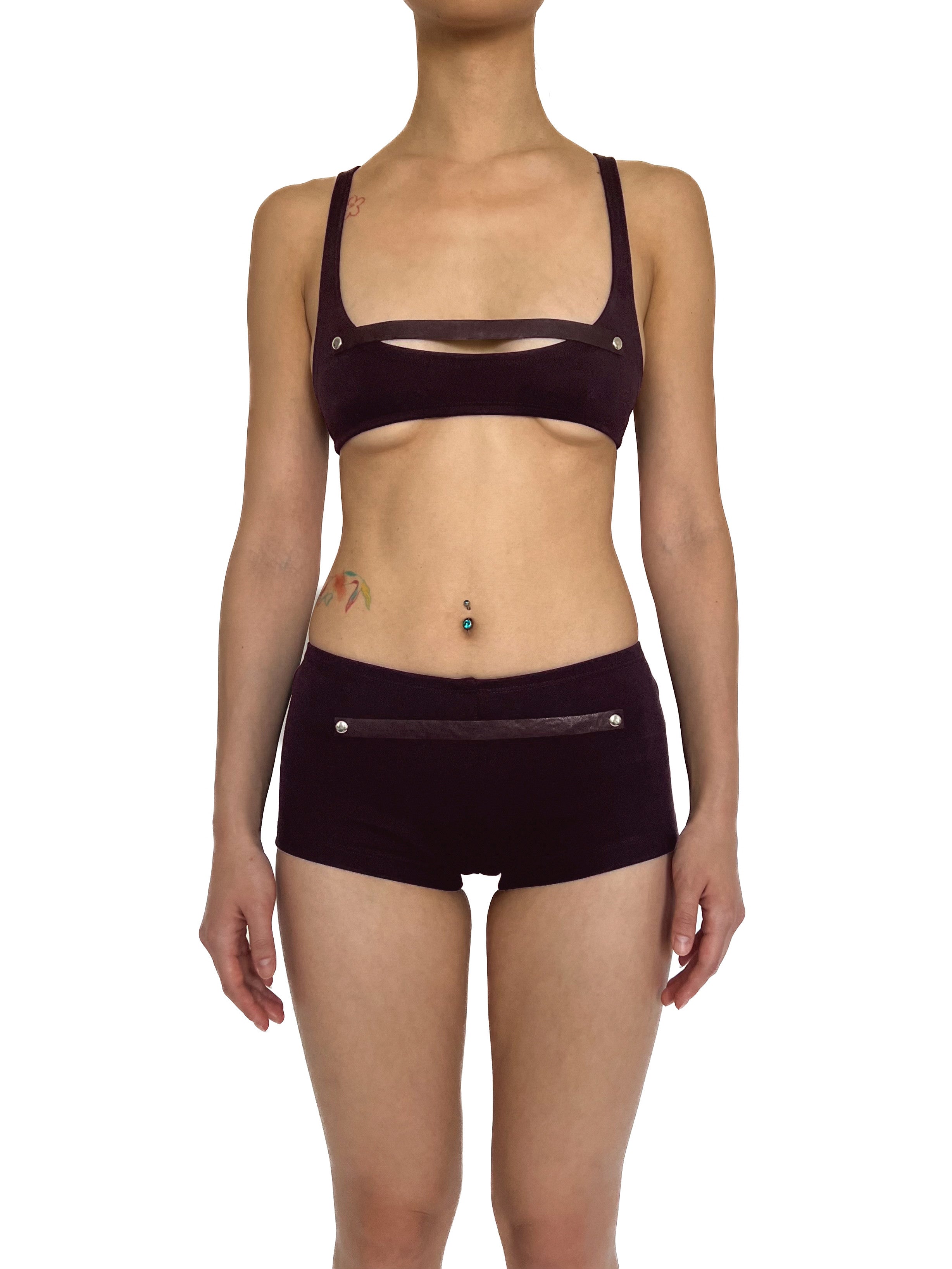 Strap micro bra