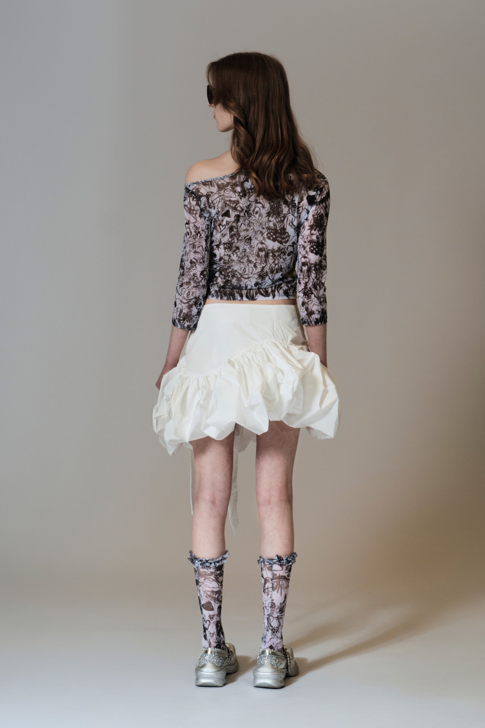 Shaye skirt white