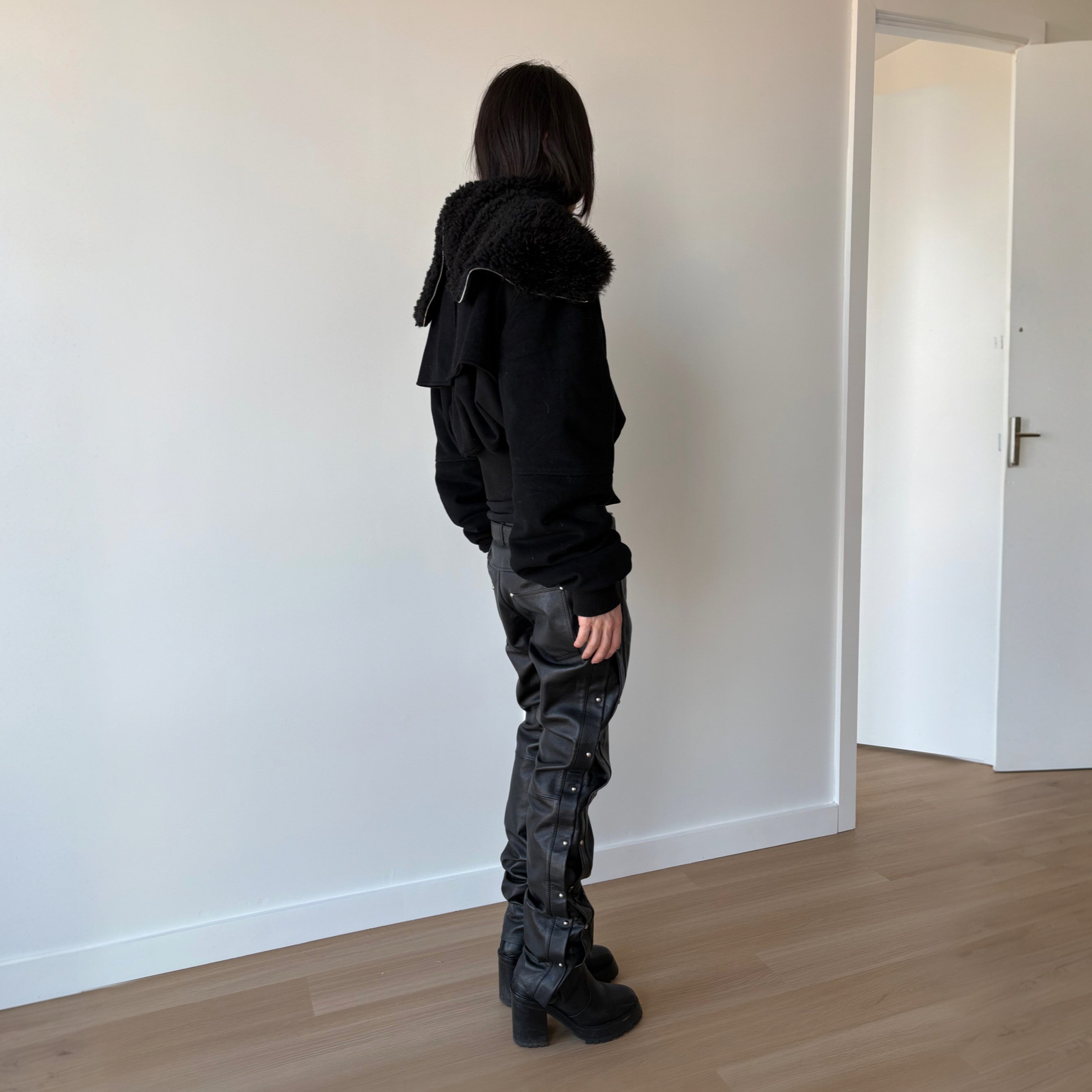 Soren studded leather pants