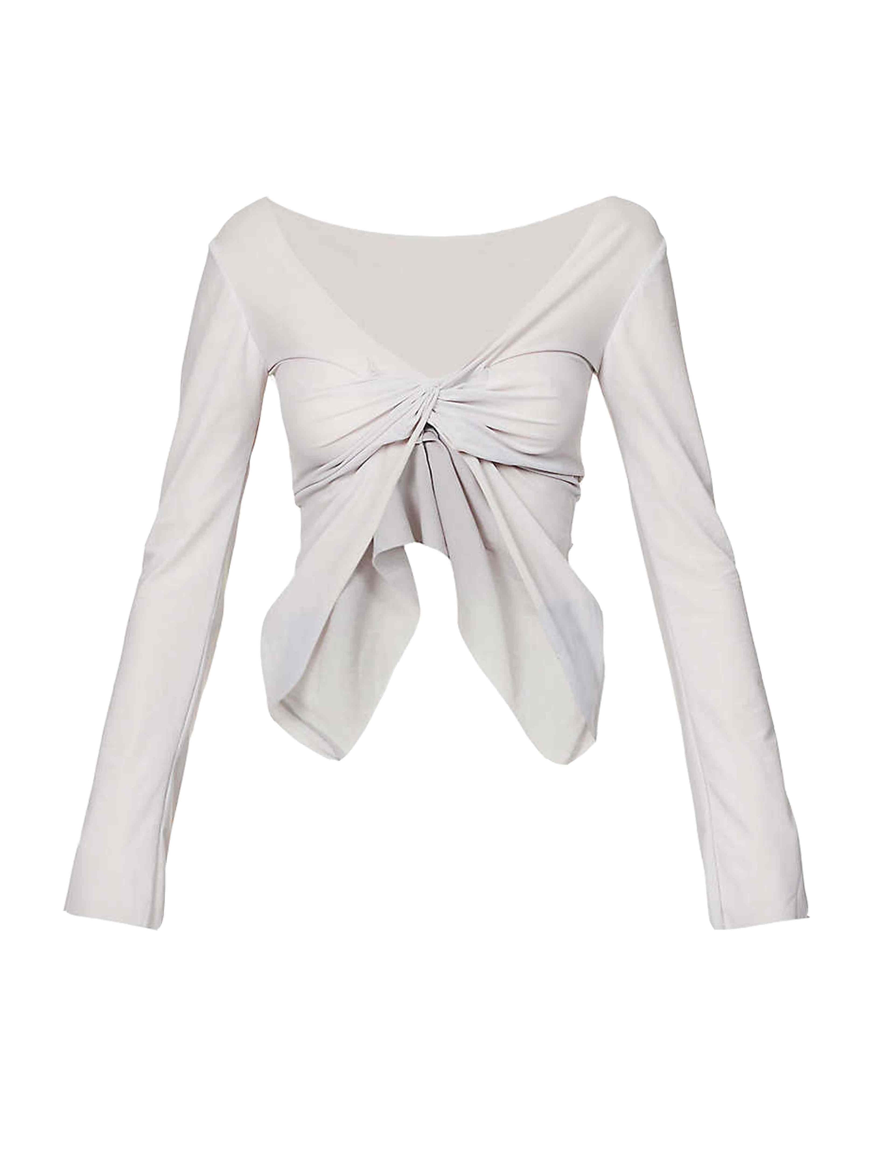 Twisted blouse