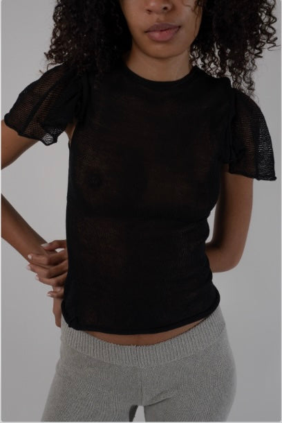 Flare top (black)
