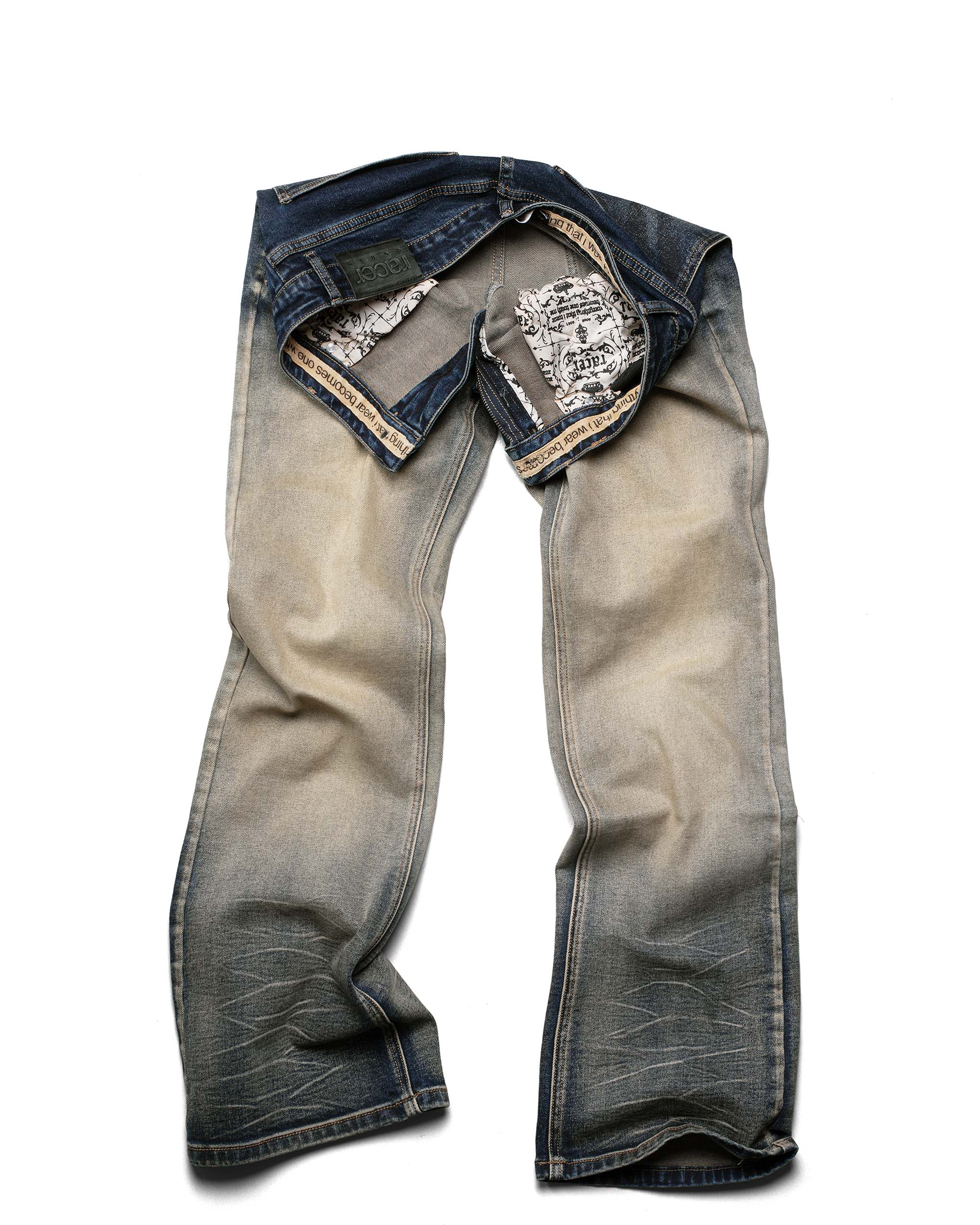 Bootcut fade denim