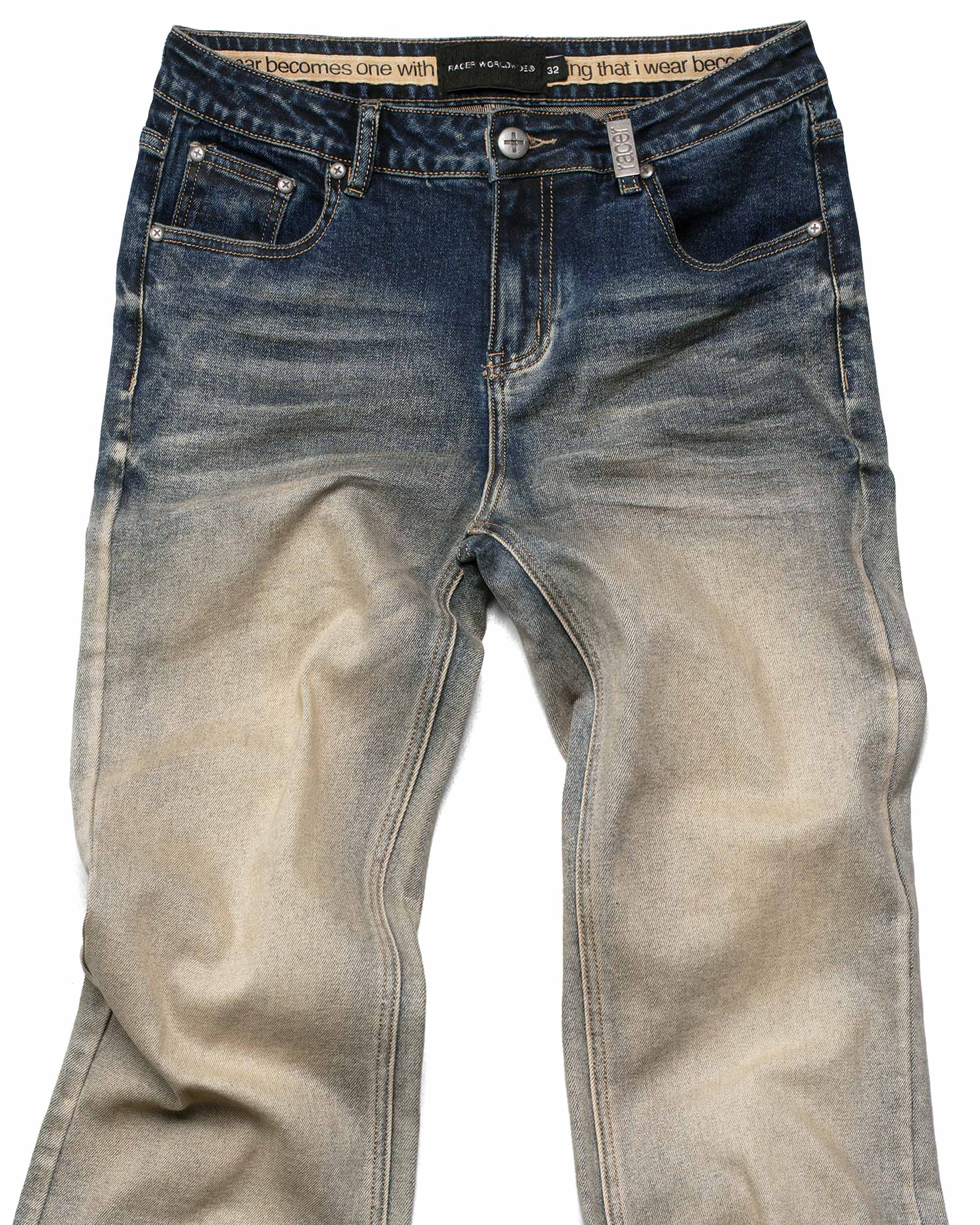 Bootcut fade denim