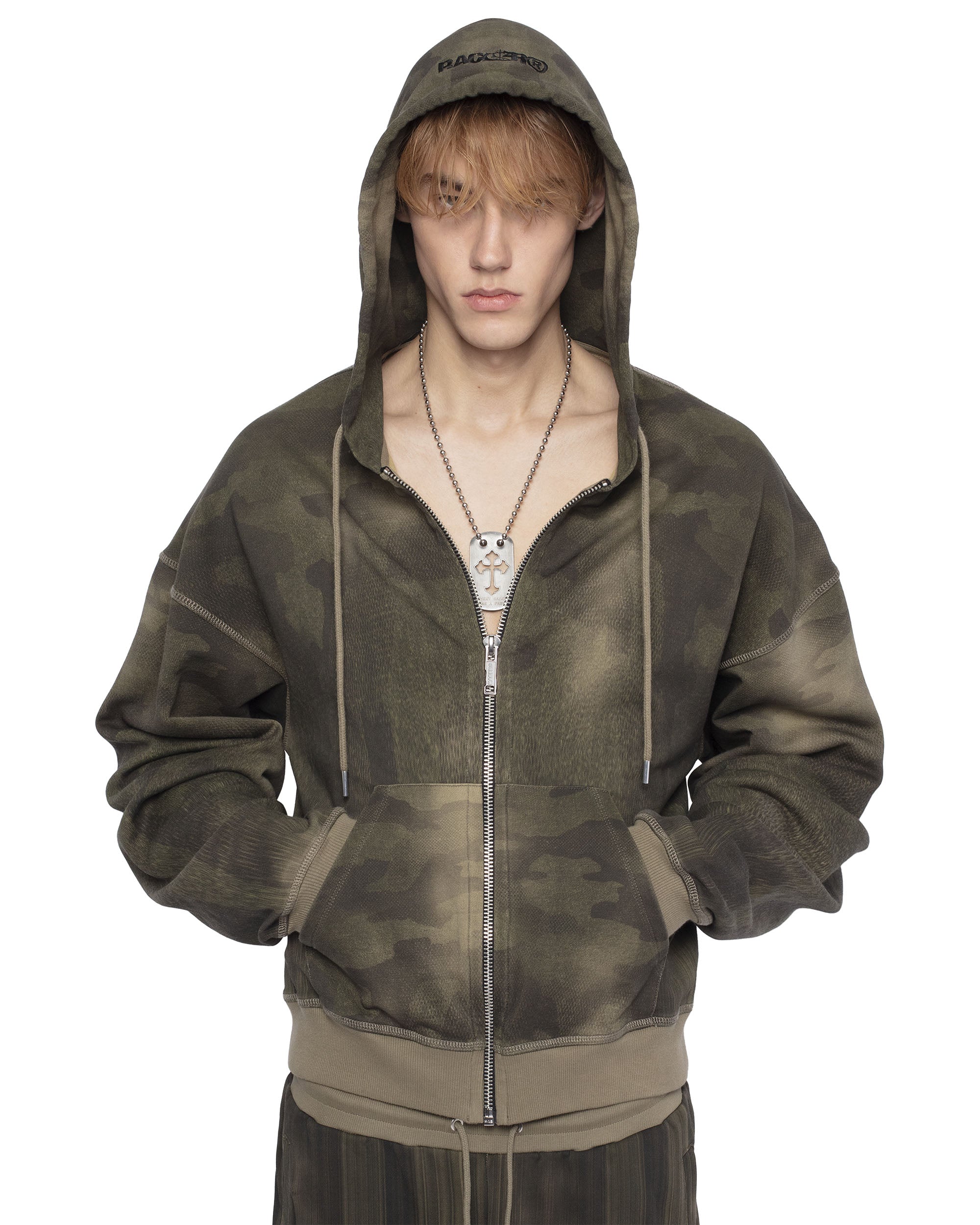 Glitch camo hoodie