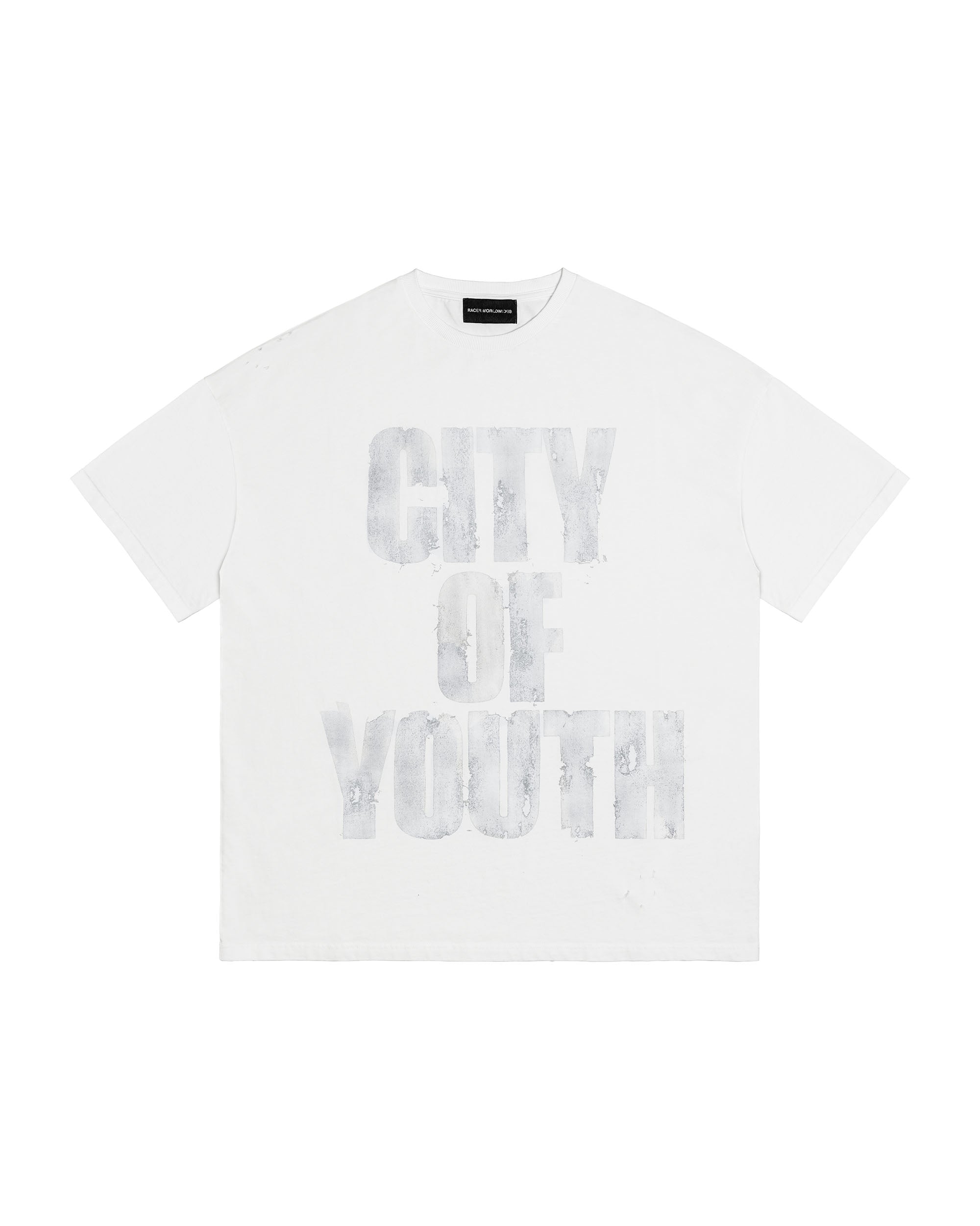White oversized t-shirt