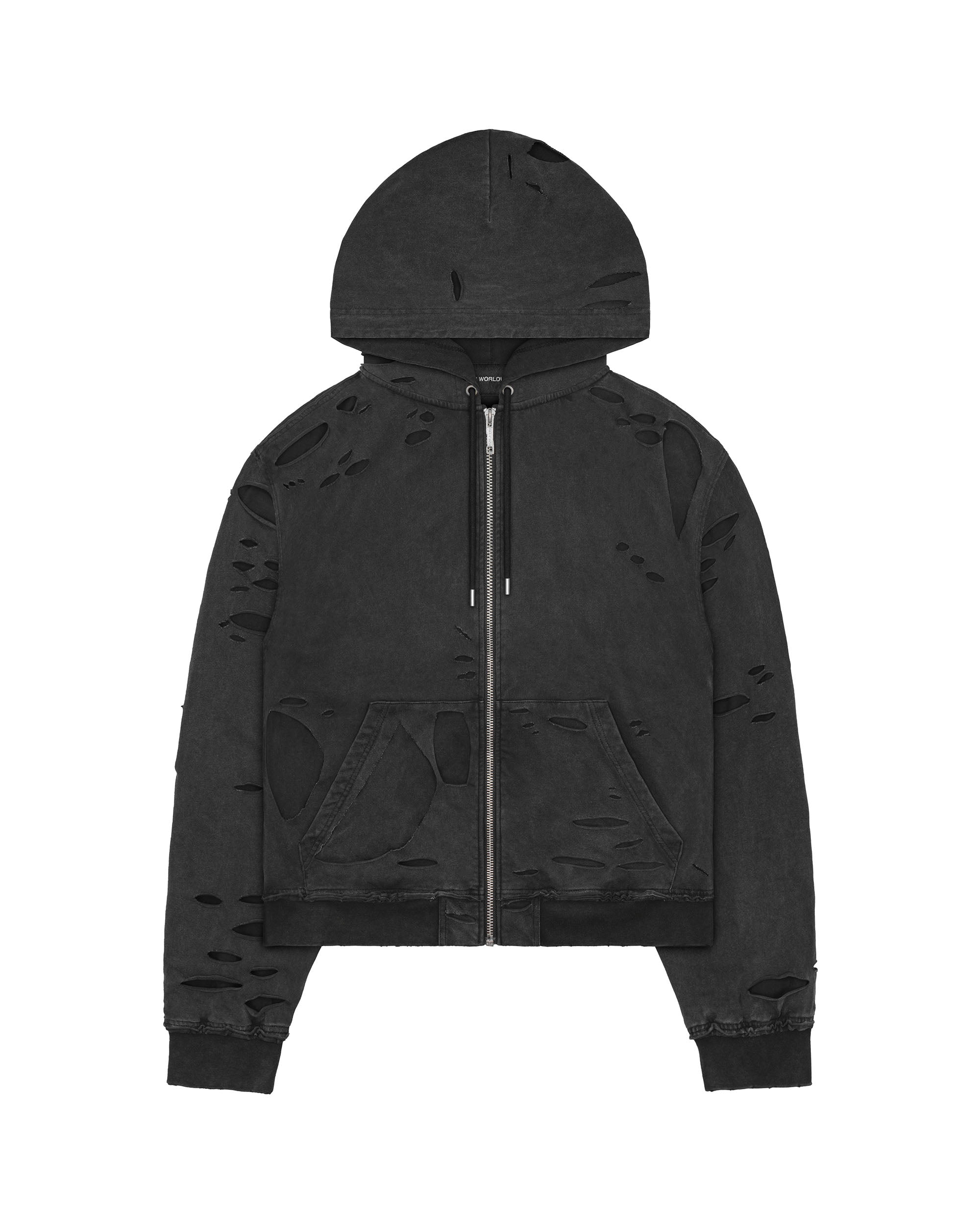 Raw hoodie