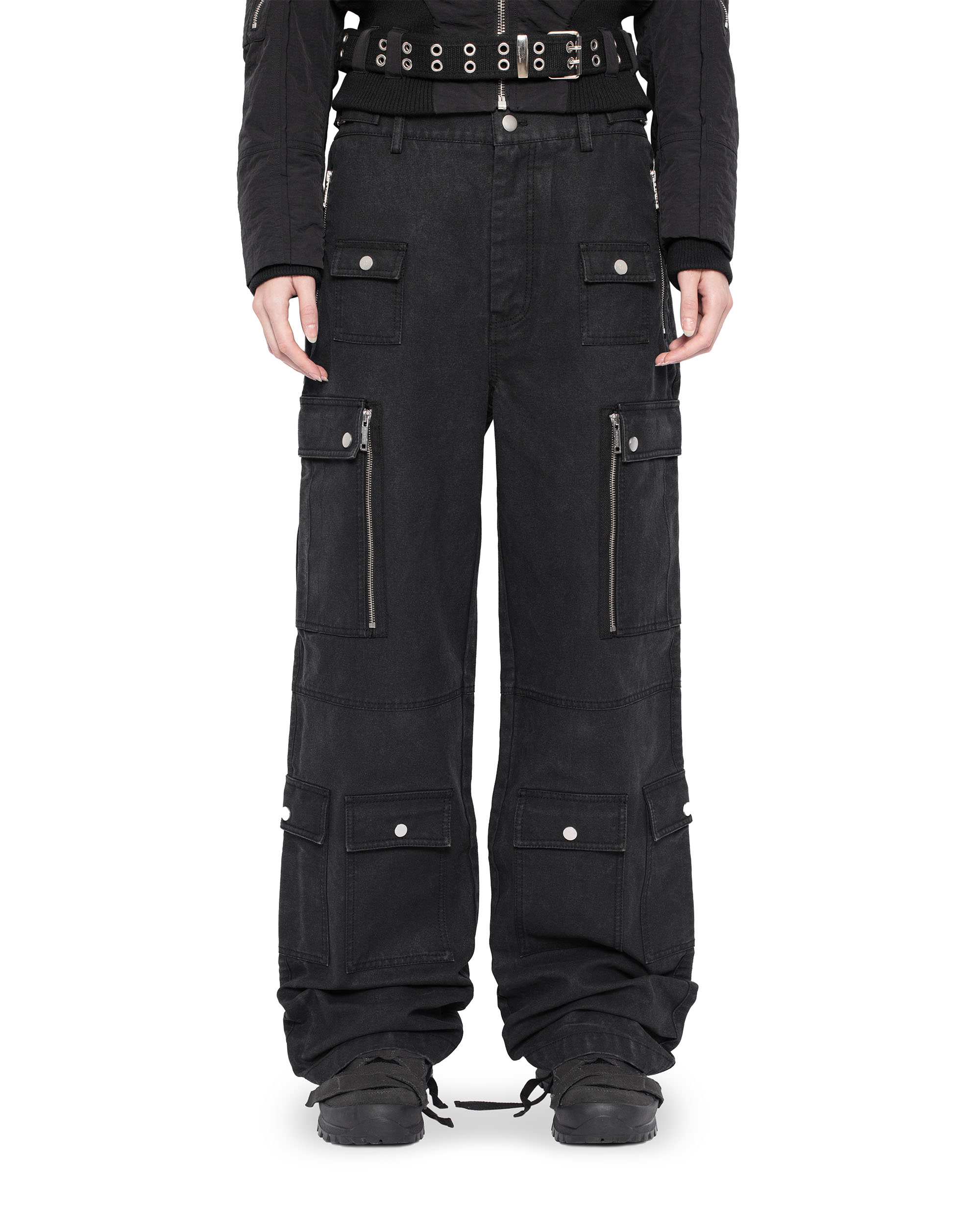 Cargo coated pants