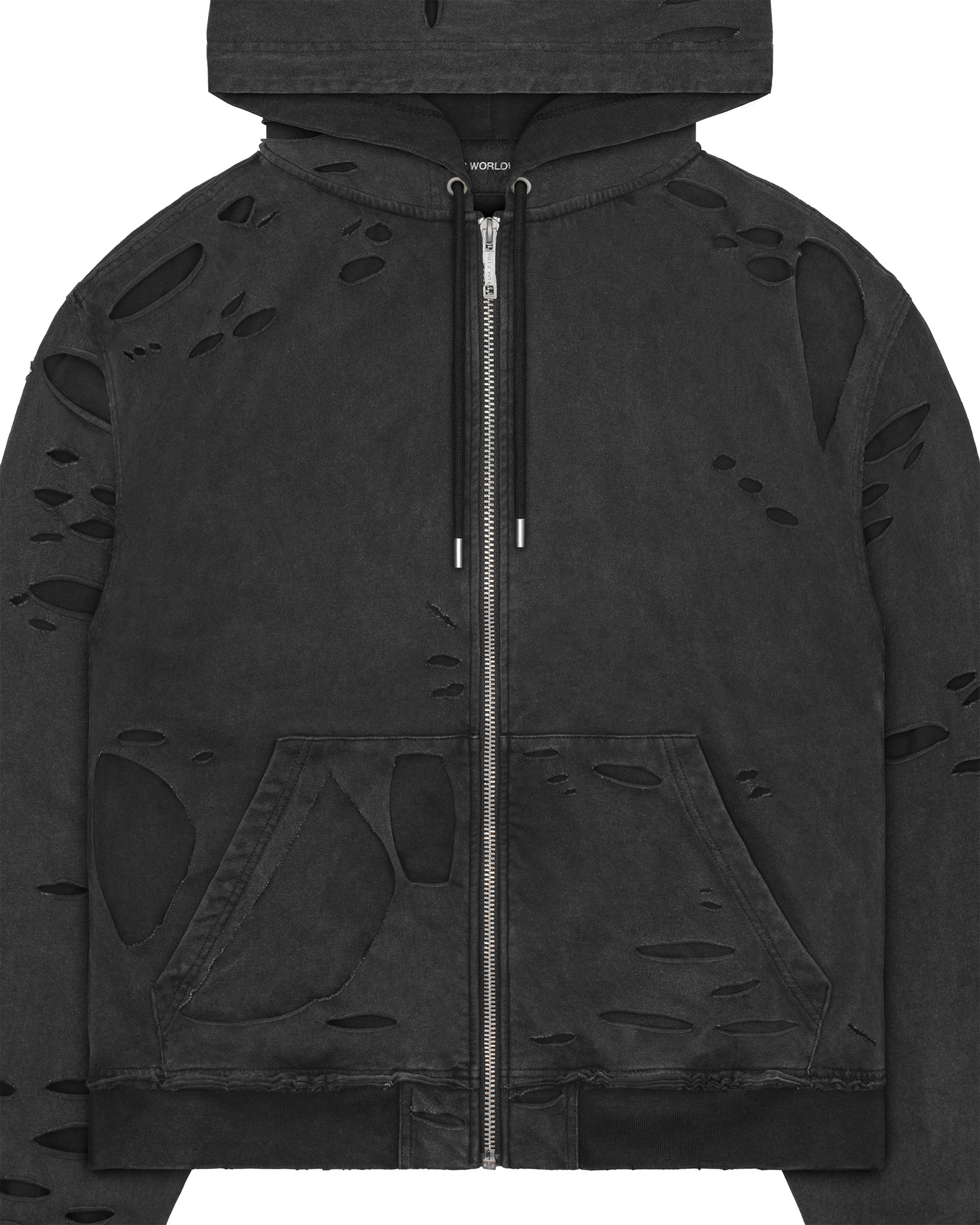 Raw hoodie