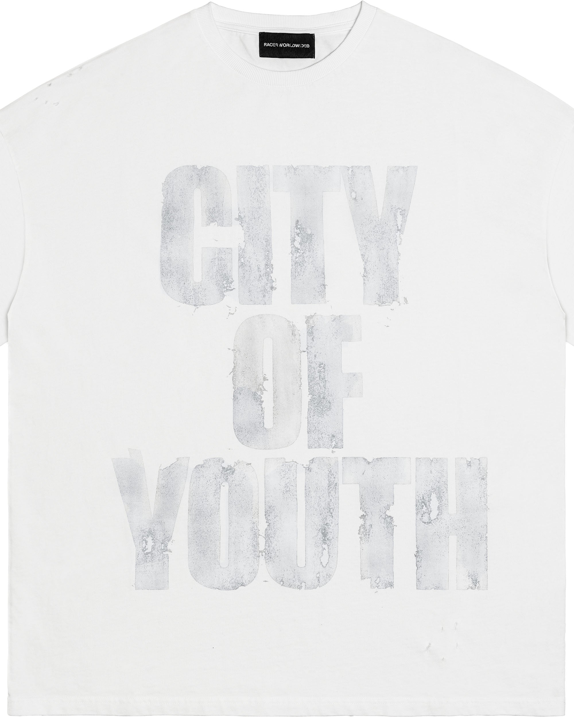 White oversized t-shirt