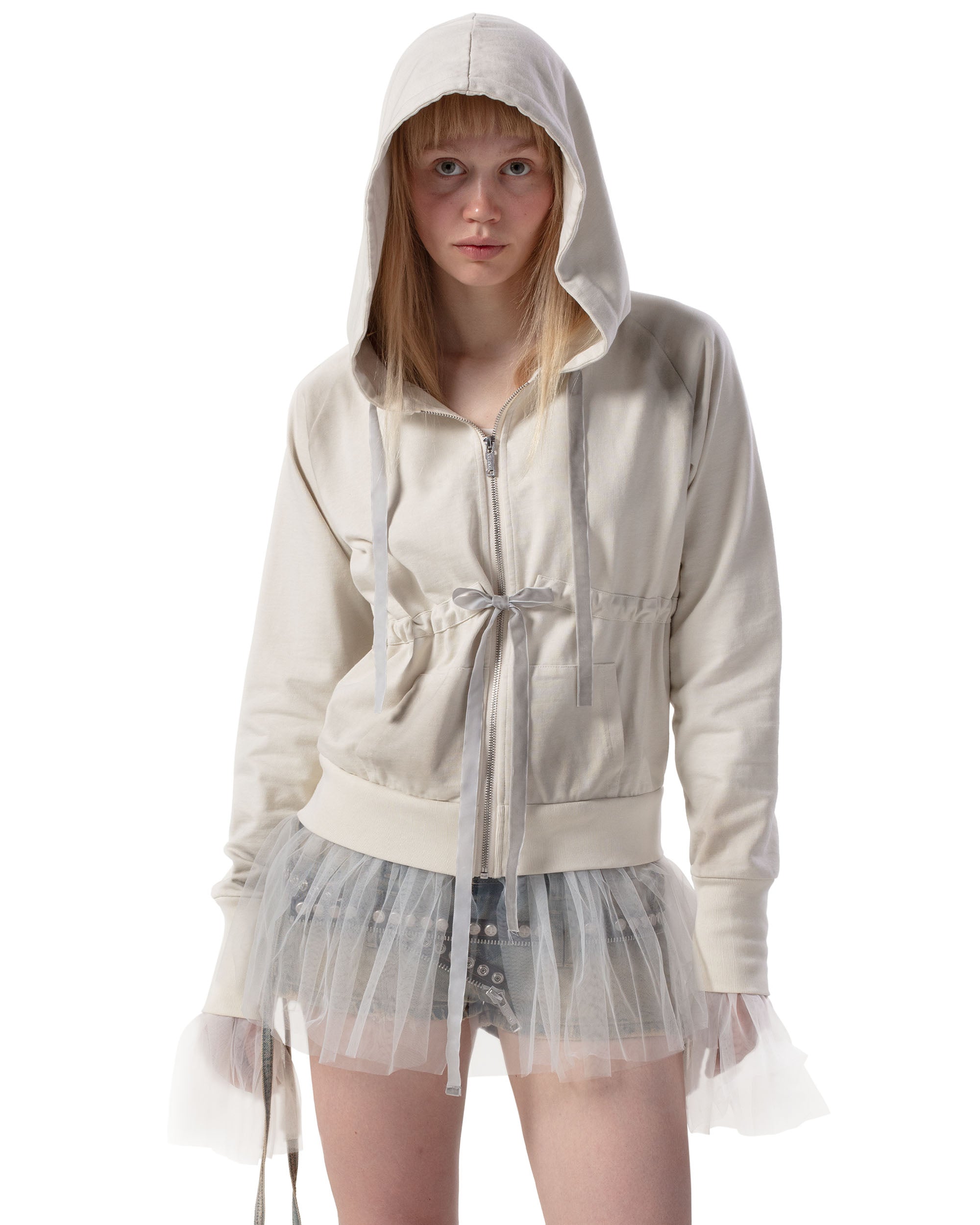 Frill hoodie