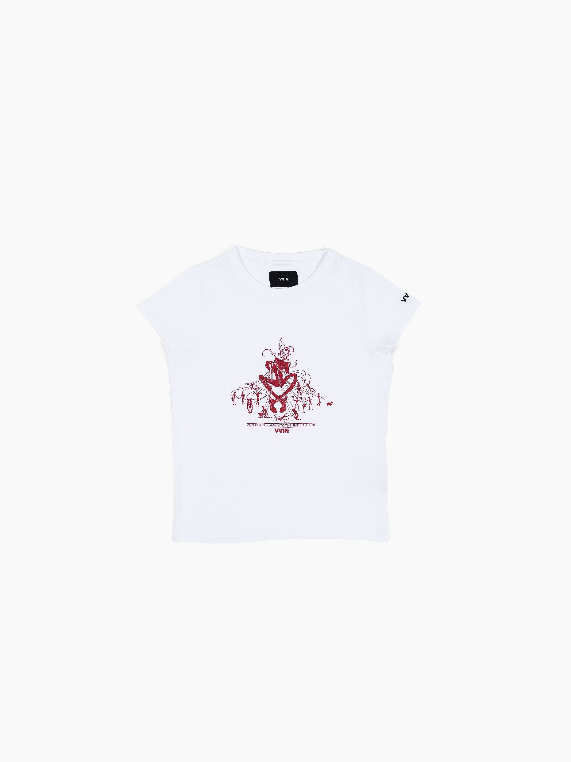 Vain marionette fitted t-shirt
