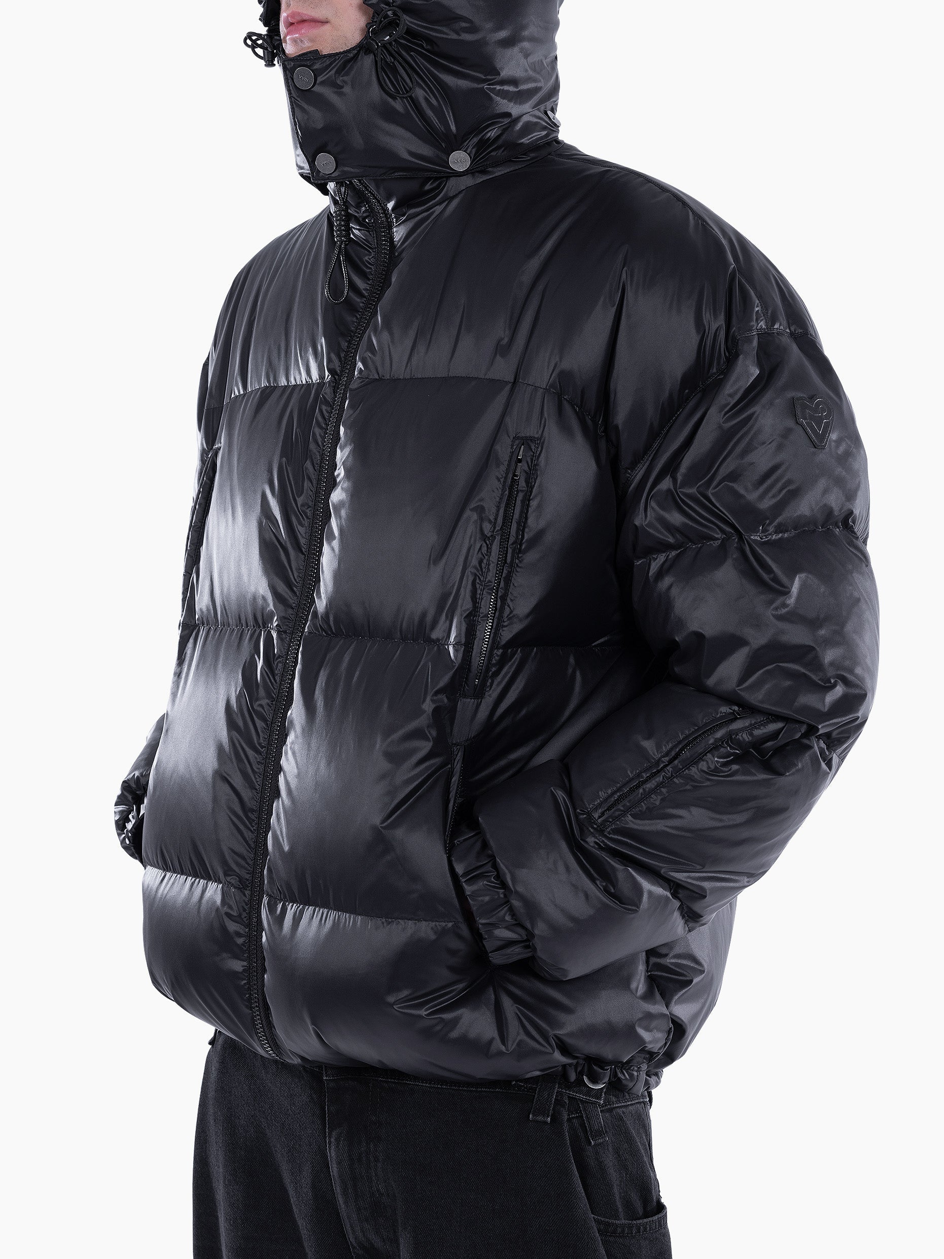Vain puffer jacket black