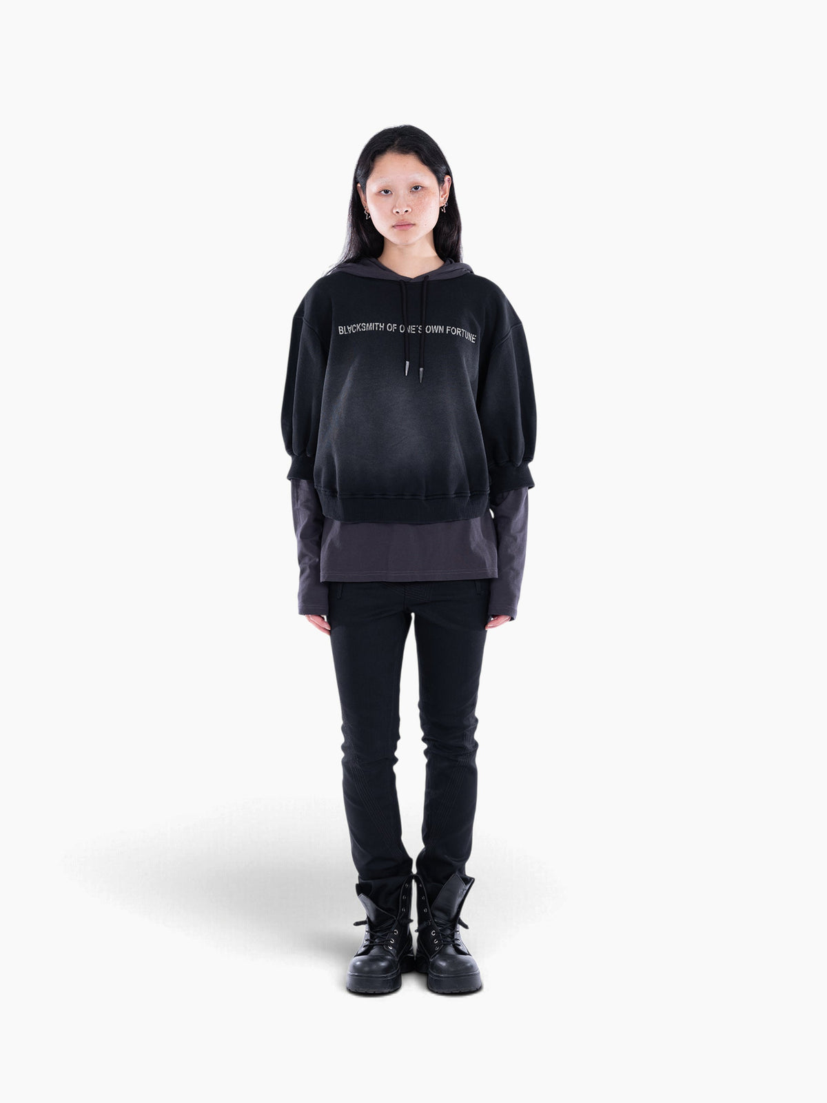 Vain blacksmith hoodie grey