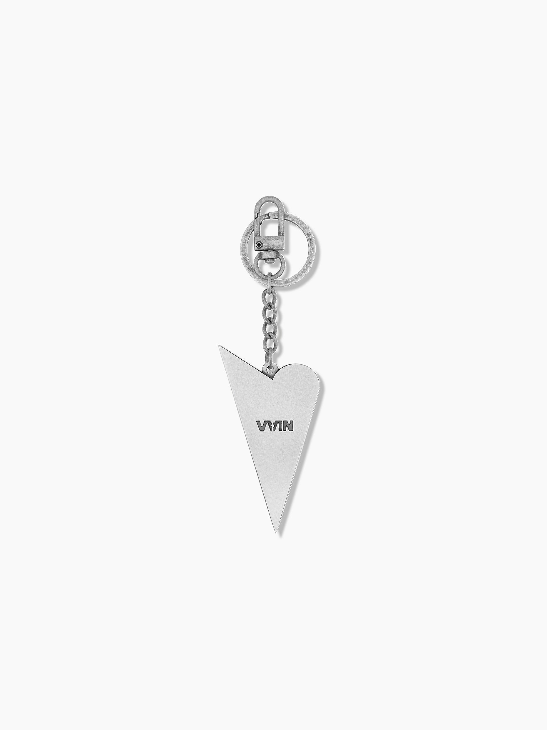 Vain heart keyring