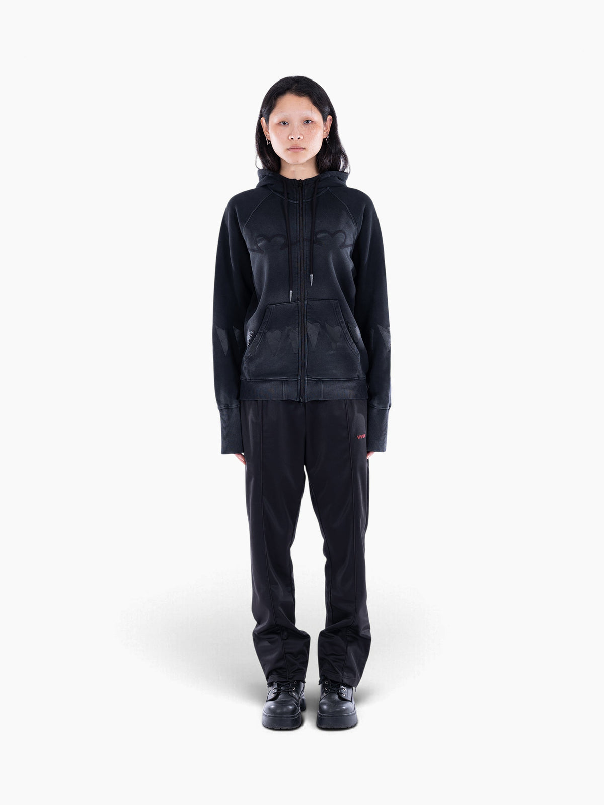 Vain jussi hoodie black