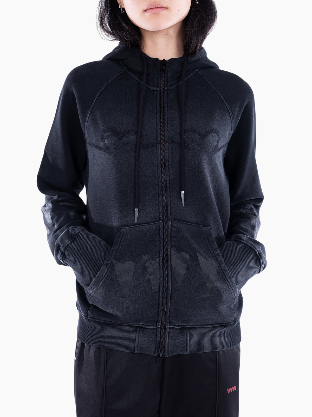 Vain jussi hoodie black