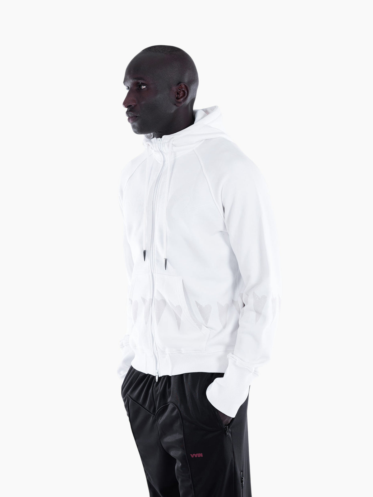 Vain jussi hoodie white