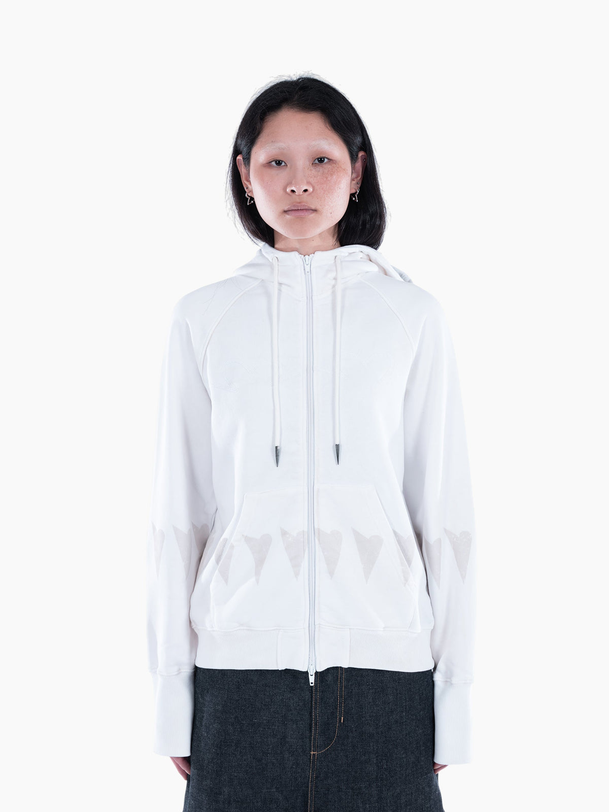 Vain jussi hoodie white