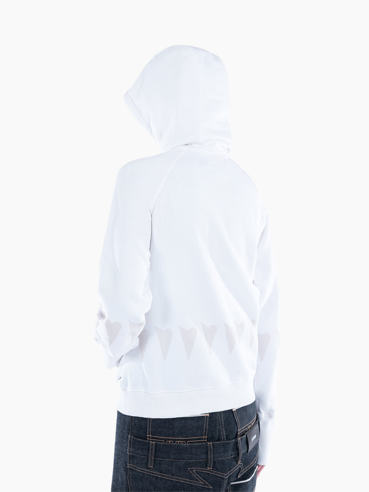 Vain jussi hoodie white