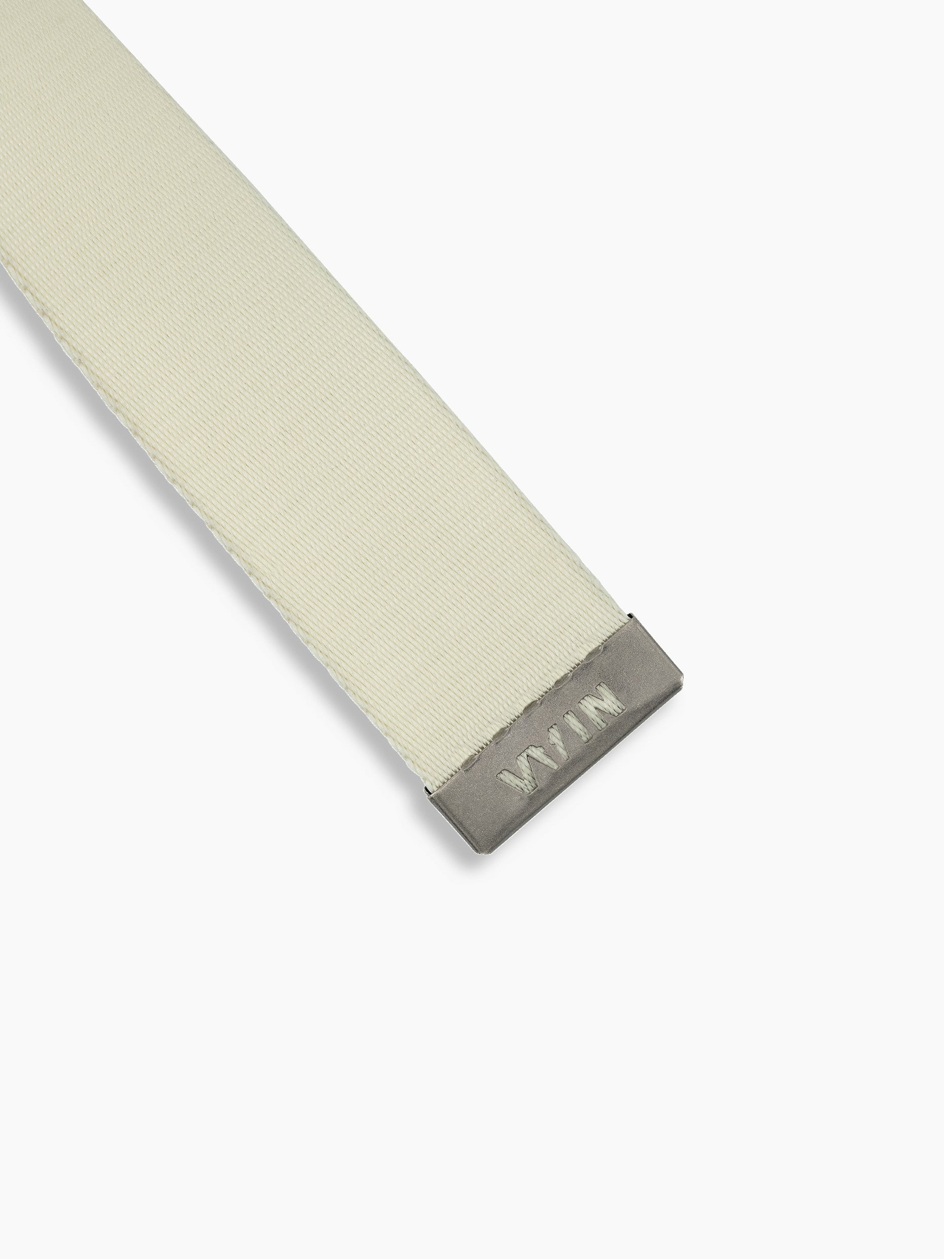 Vain click belt bone white