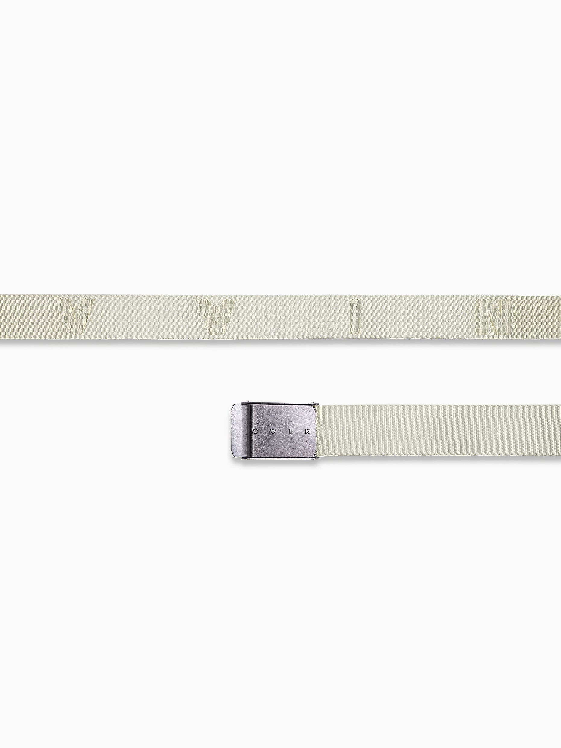 Vain click belt bone white