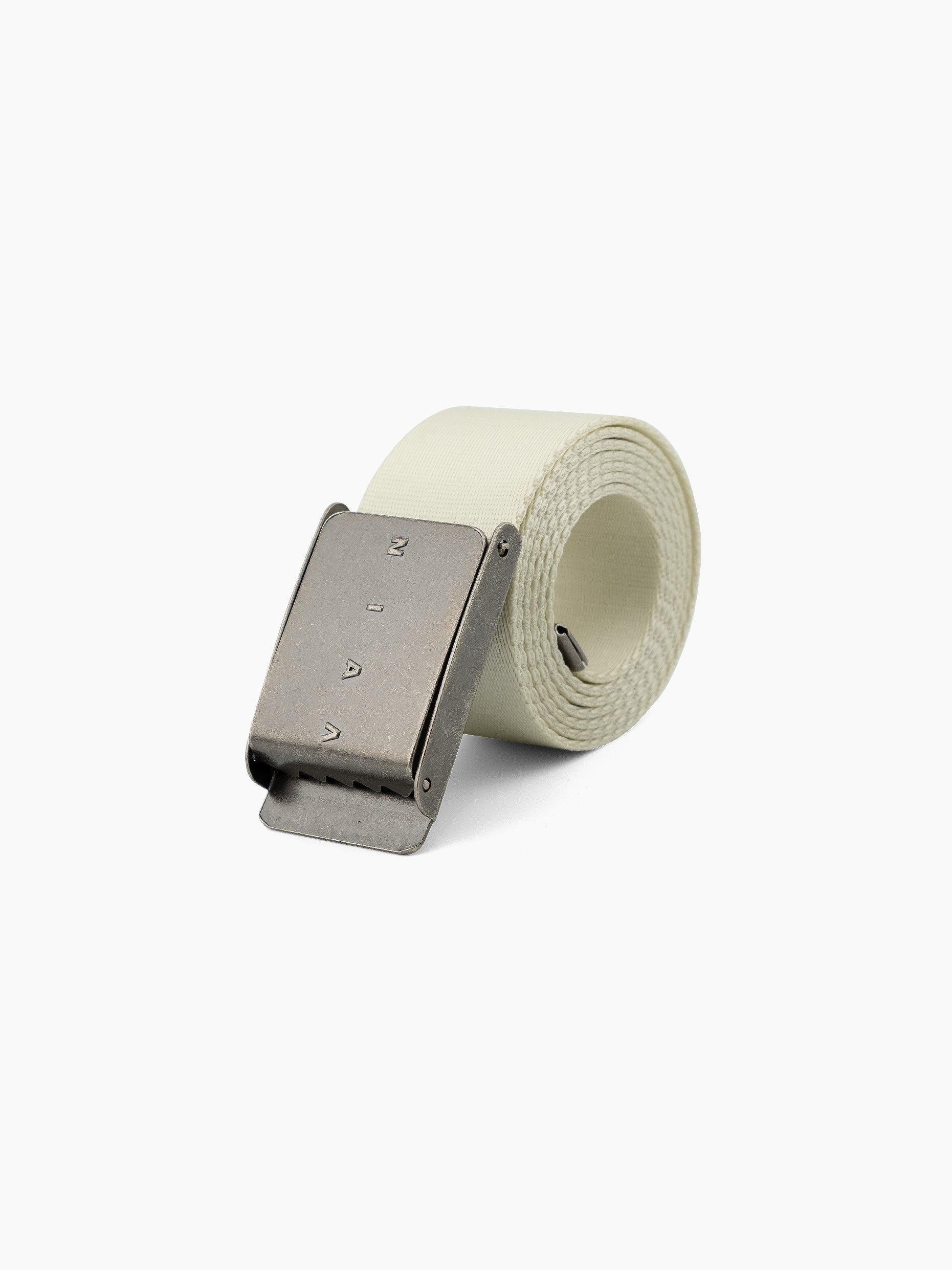 Vain click belt bone white
