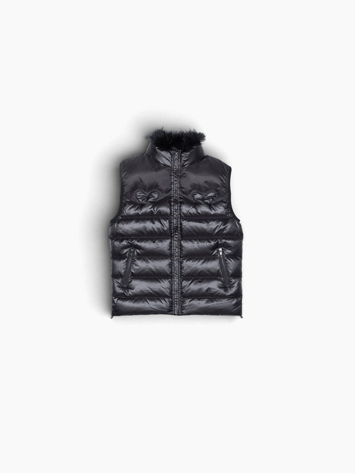 Vain puffer vest black