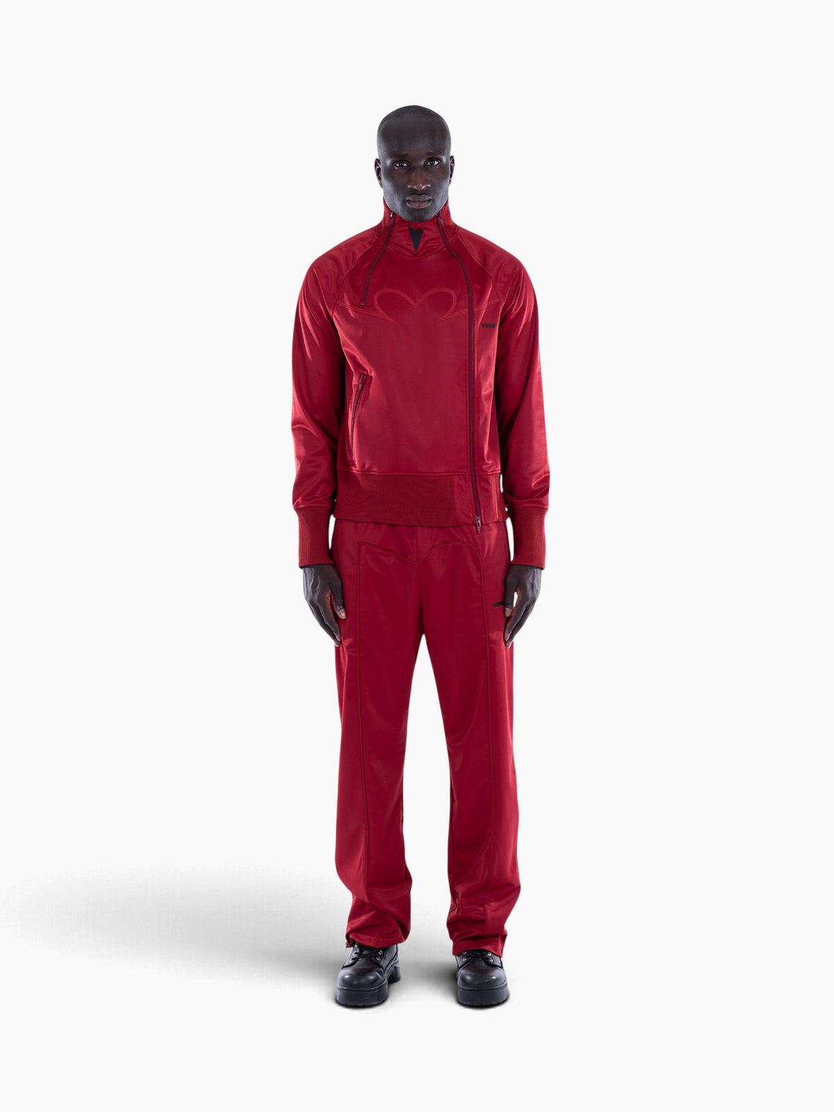 Vain track jacket red